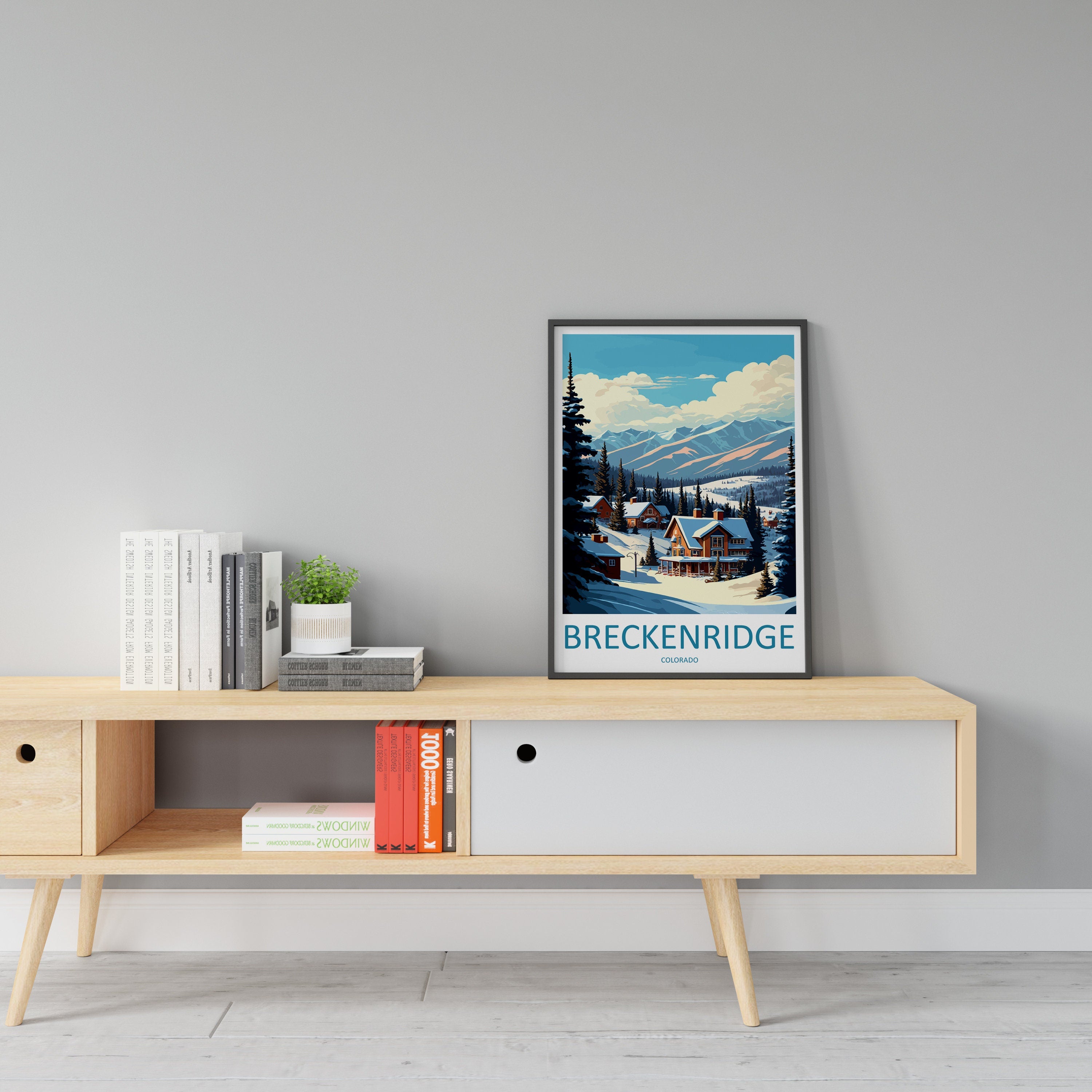 Breckenridge Travel Print