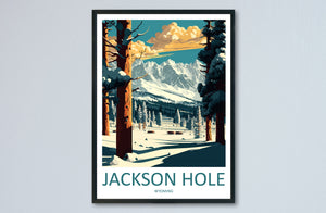 Jackson Hole Travel Print