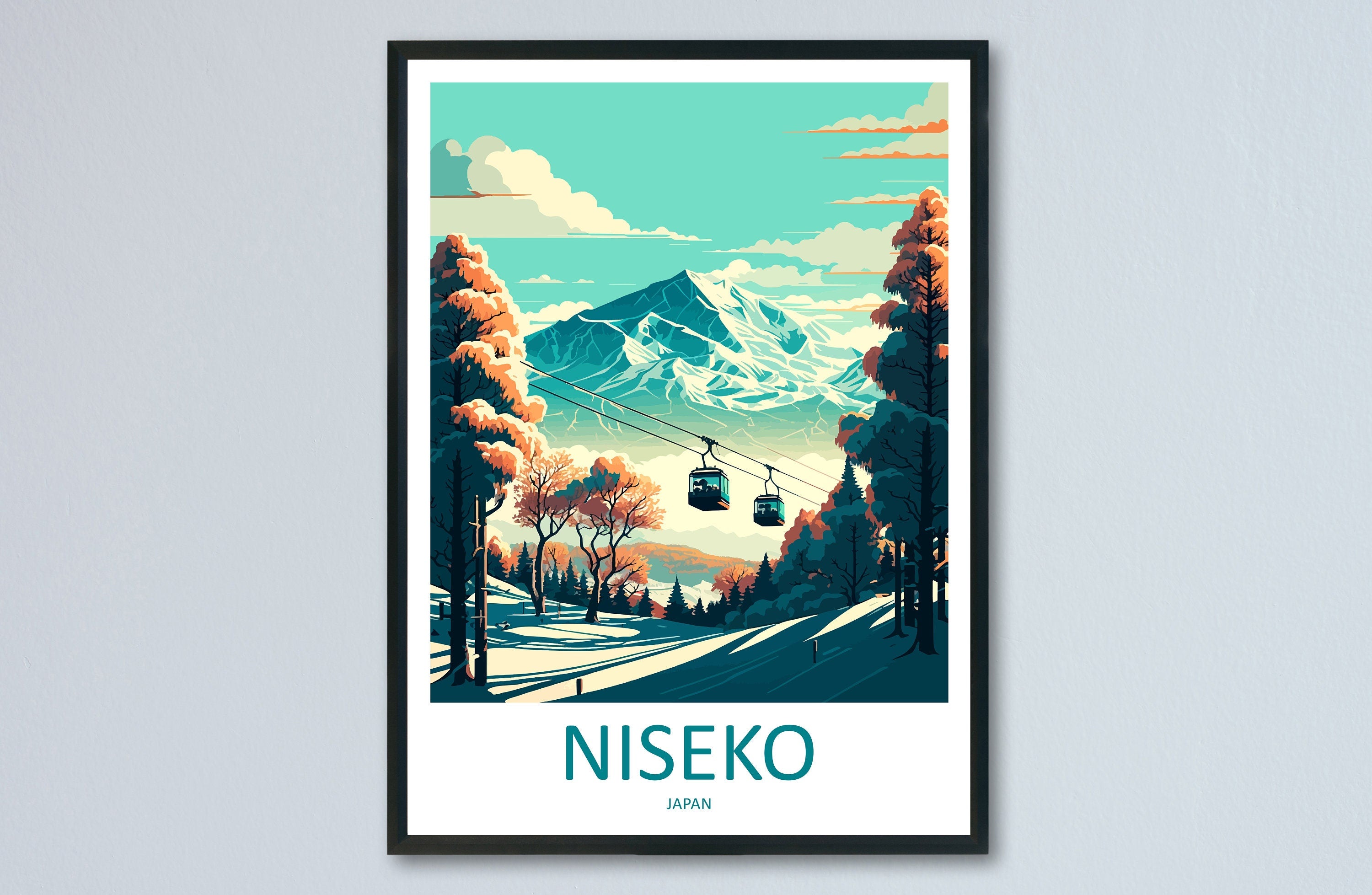 Niseko Travel Print