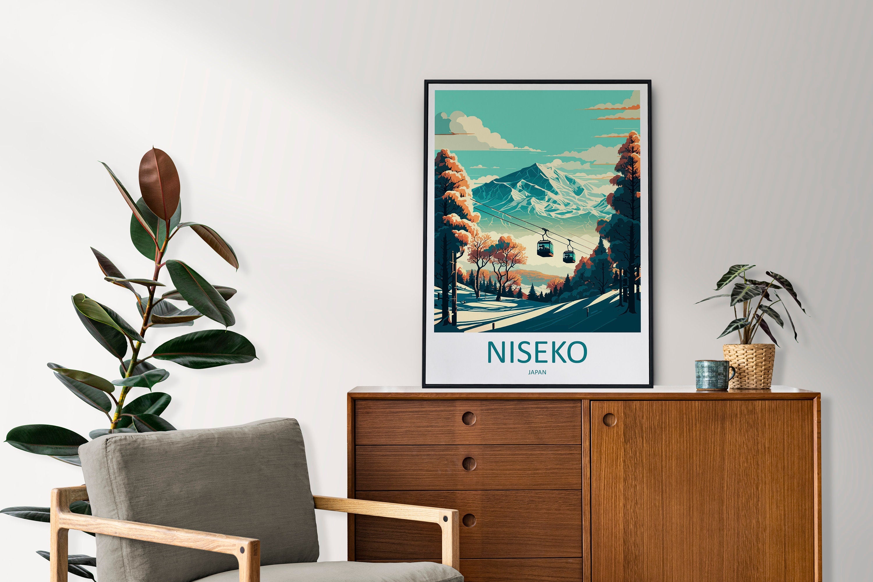 Niseko Travel Print