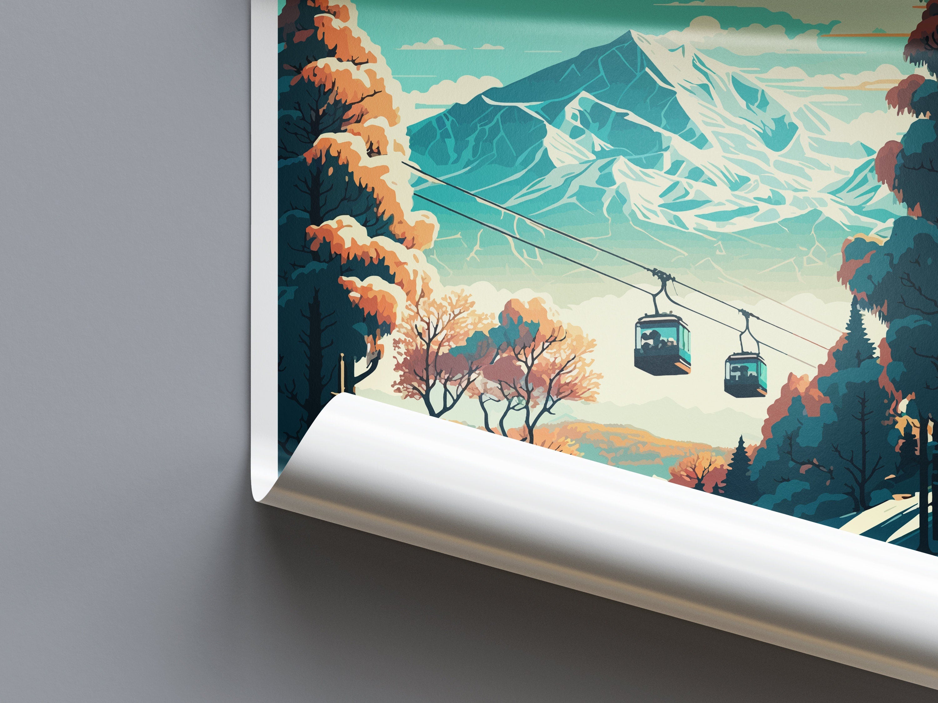 Niseko Travel Print