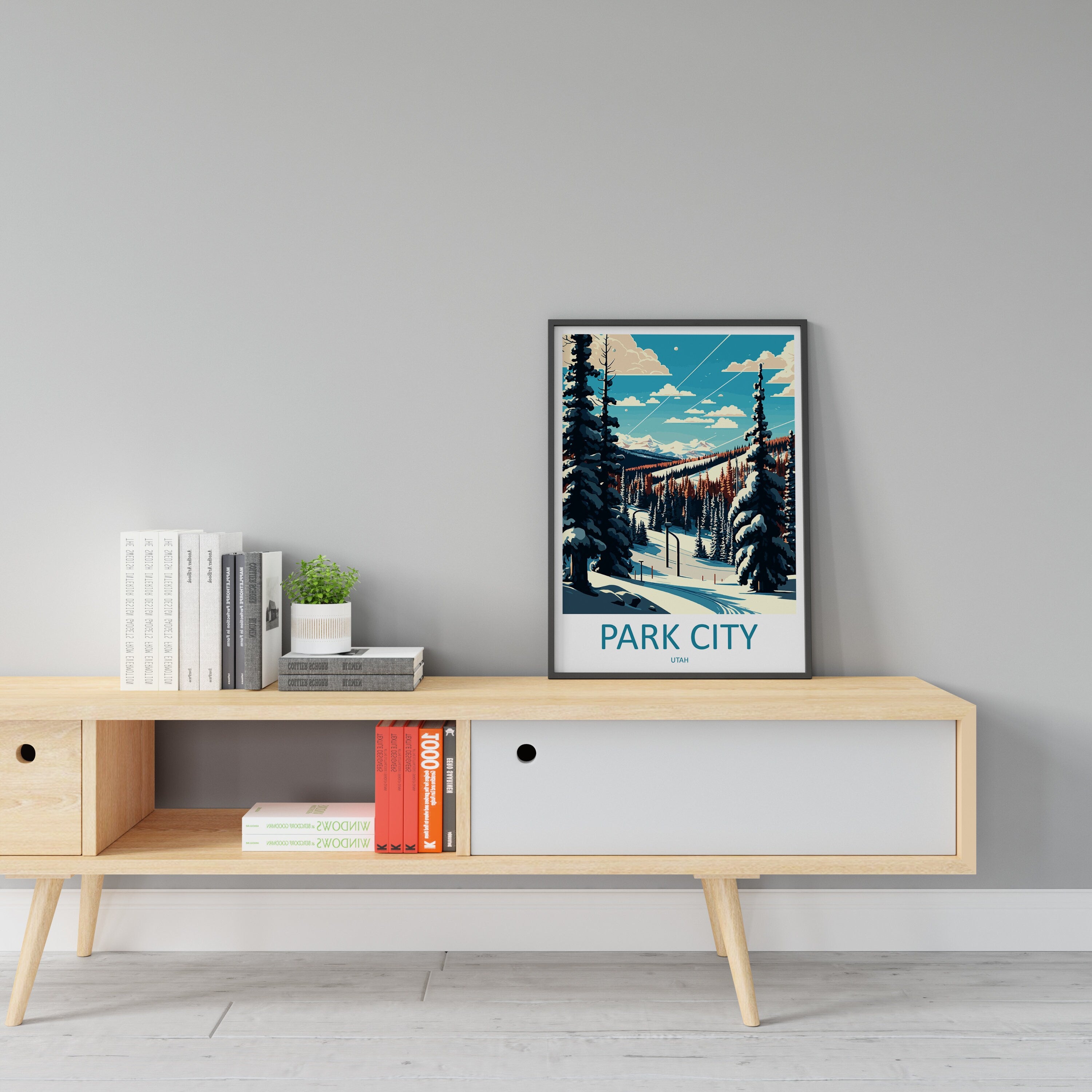 Park City Travel Print