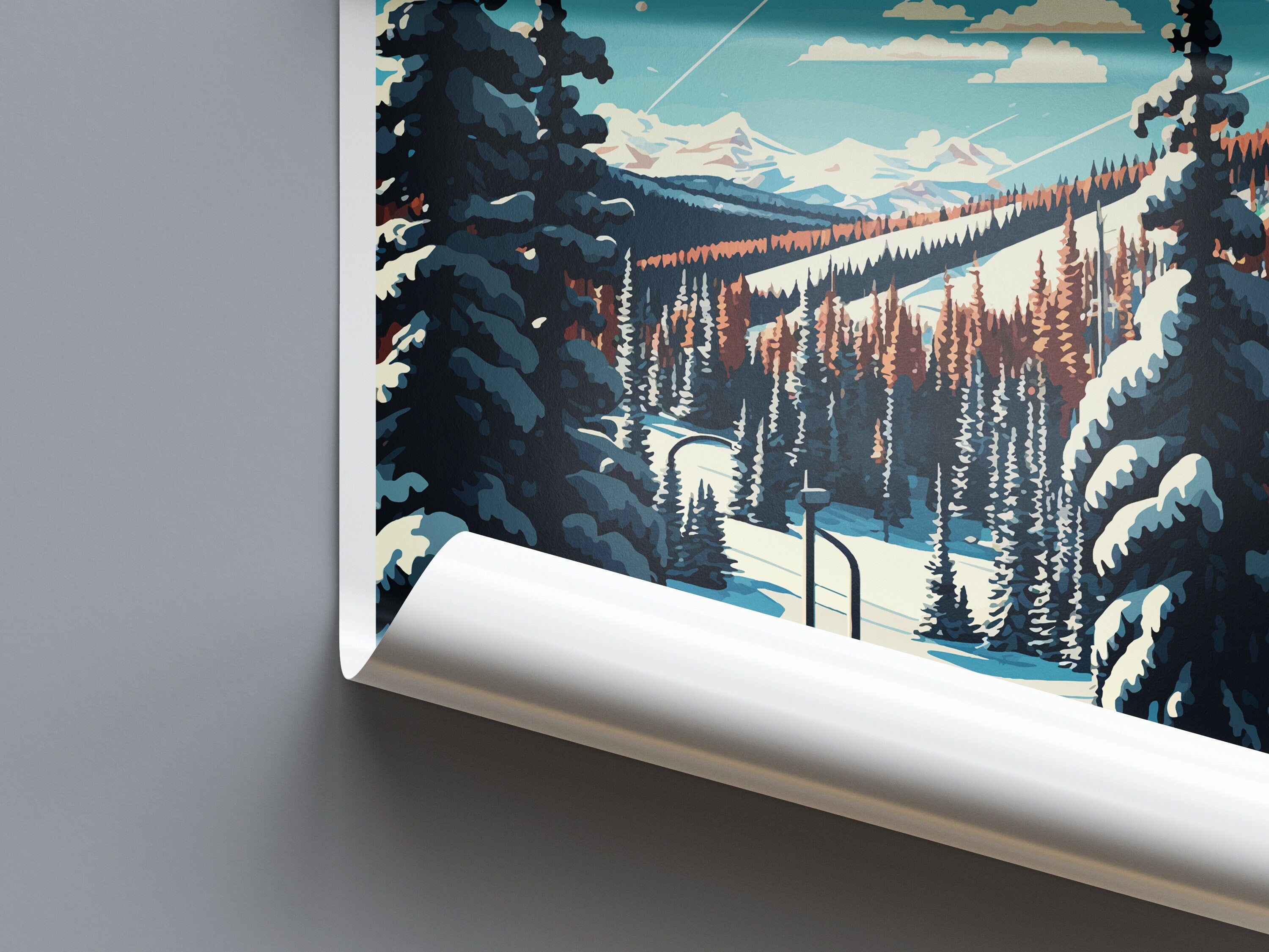 Park City Travel Print