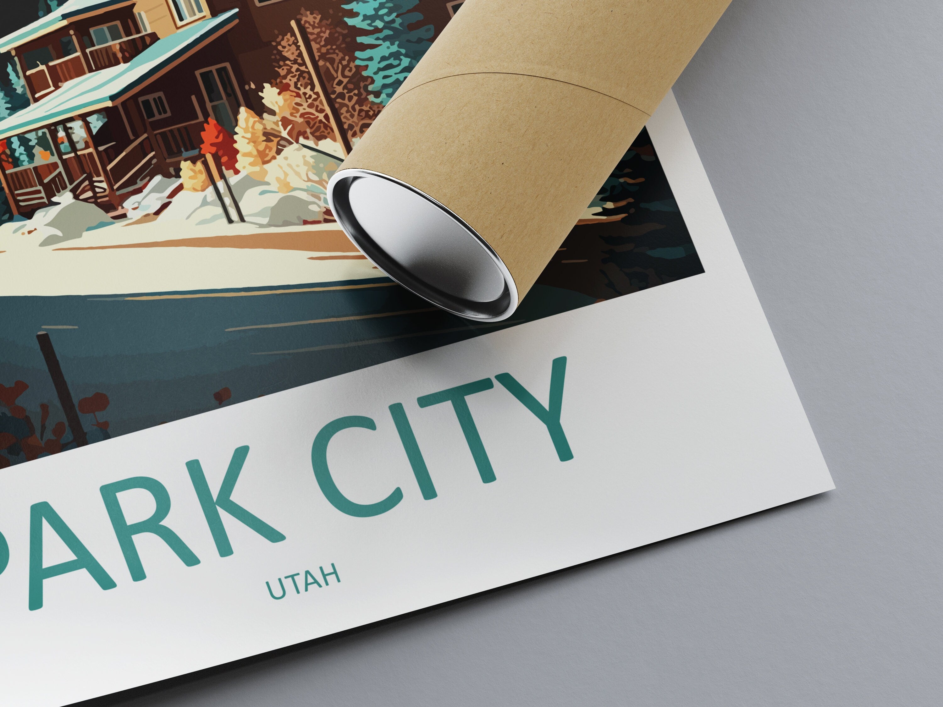 Park City Travel Print