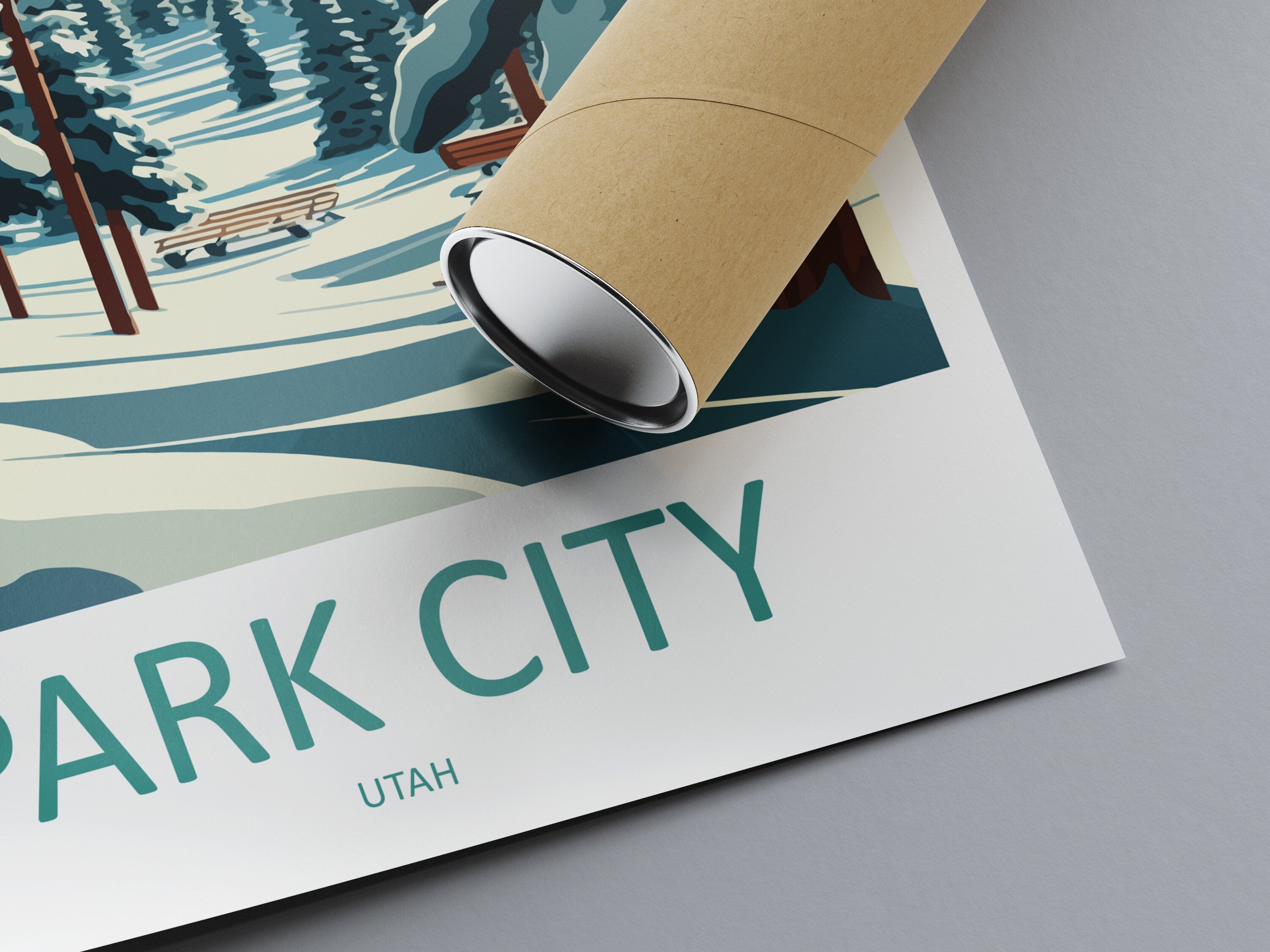 Park City Travel Print