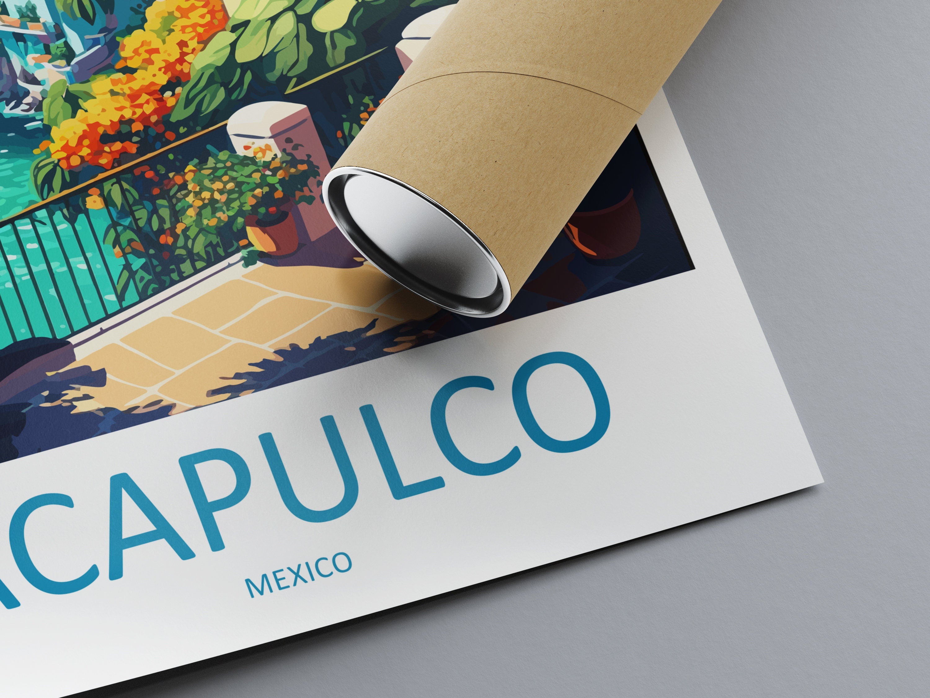 Acapulco Travel Print