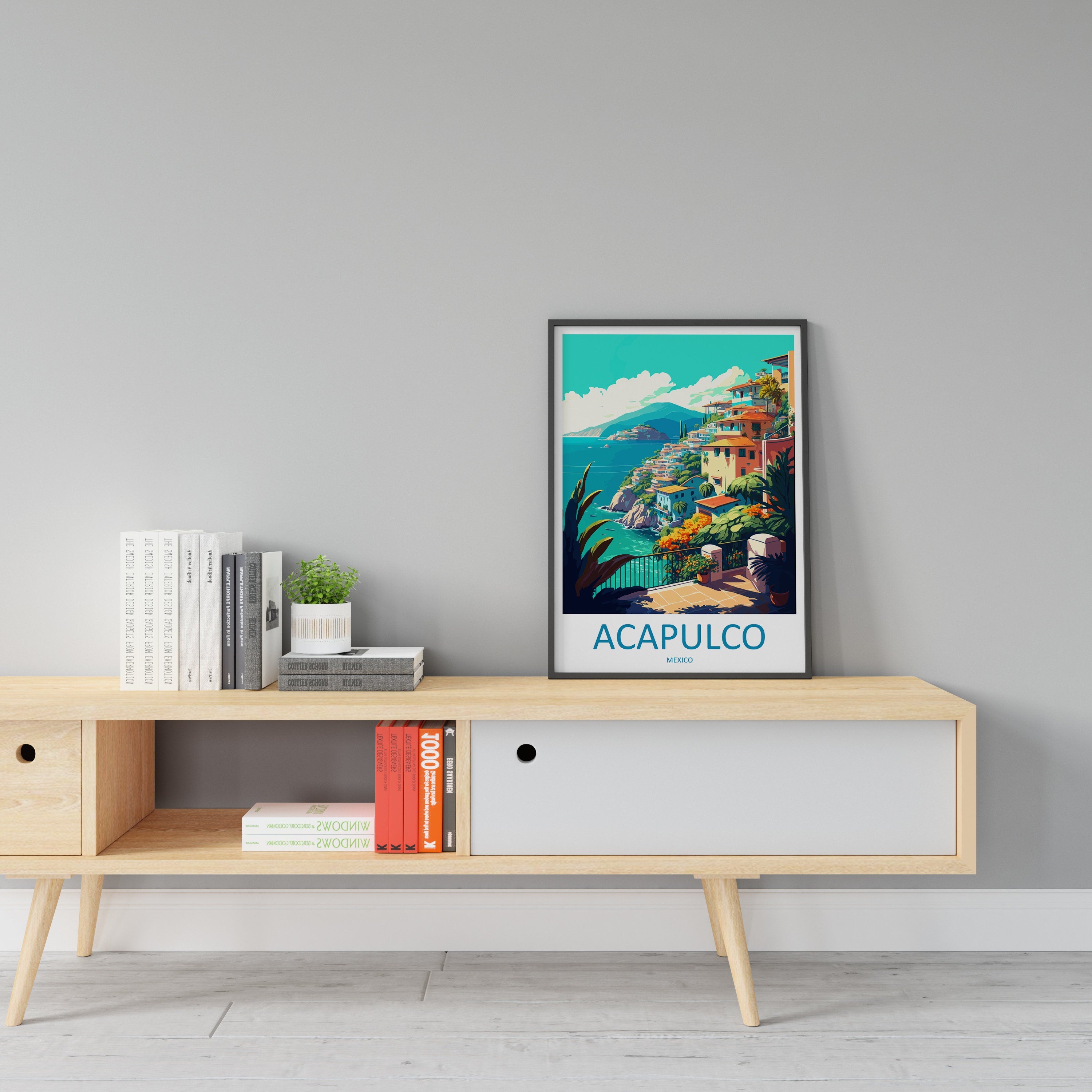 Acapulco Travel Print