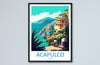 Acapulco Travel Print