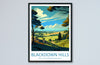 Blackdown Hills Travel Print