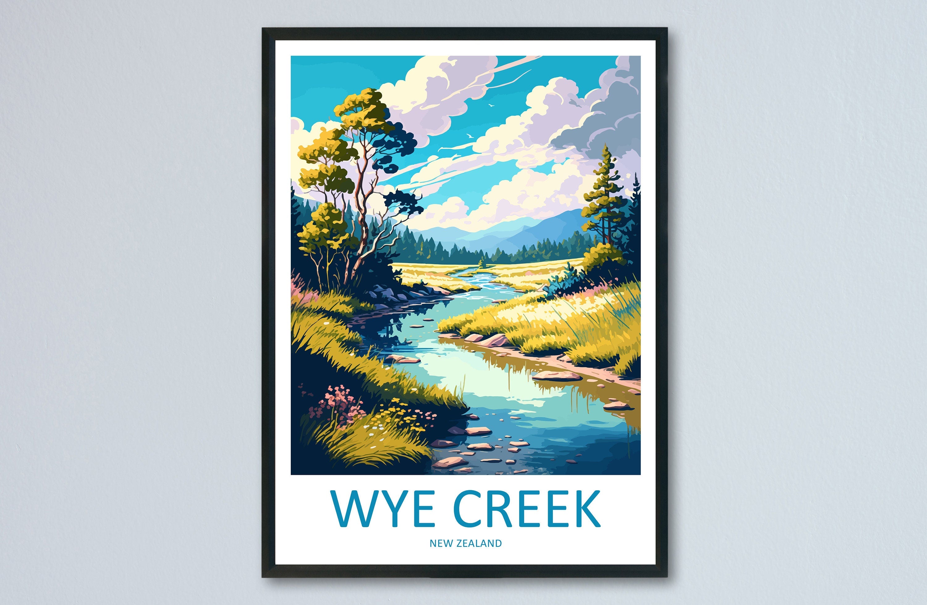 Wye Creek Travel Print