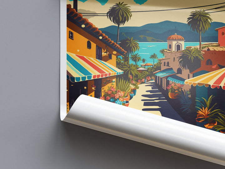 Sayulita Travel Print Wall Art Sayulita Wall Hanging Home Decoration Sayulita Gift Art Lovers Wall Art Print Art Sayulita Mexico Wall Poster