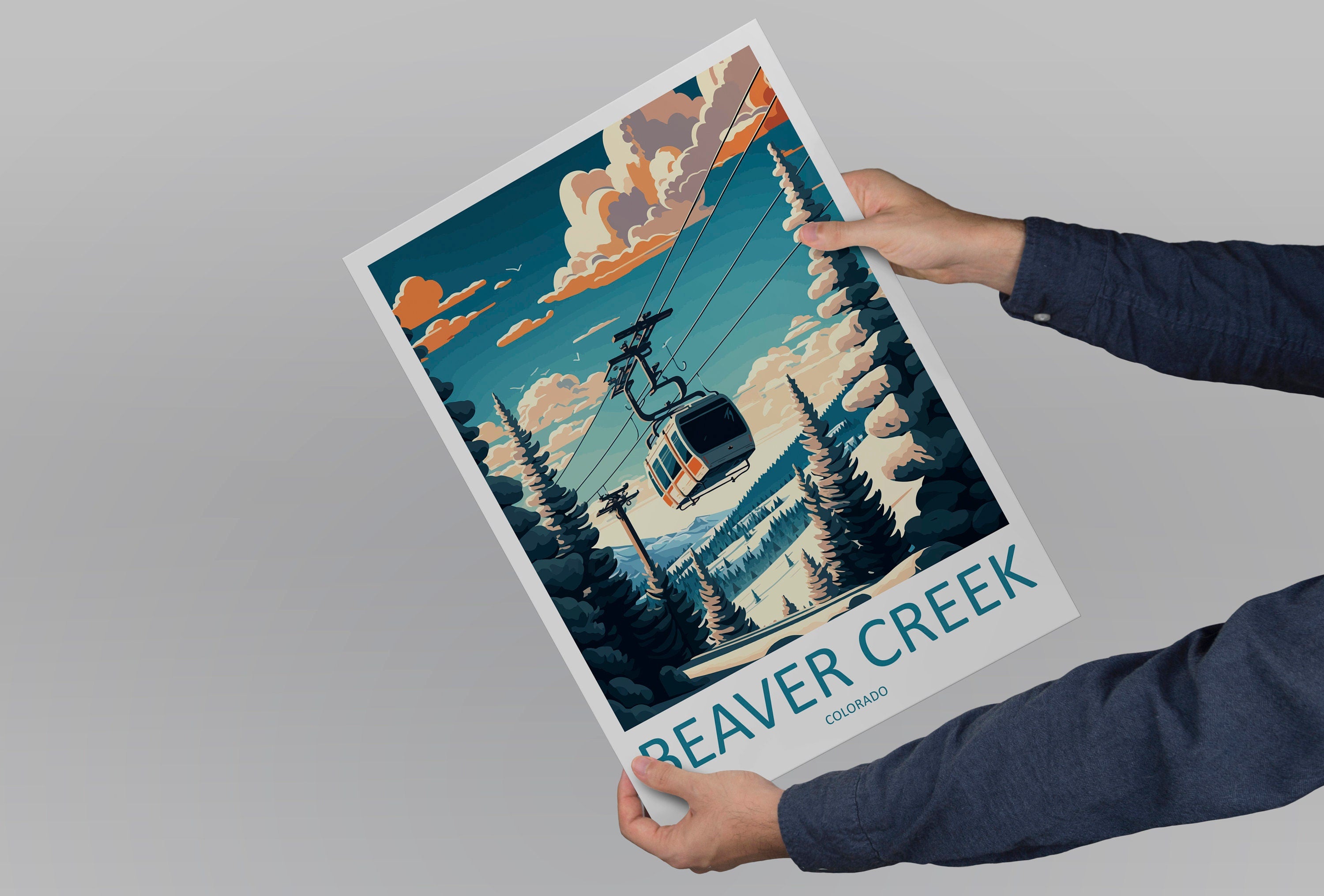 Beaver Creek Travel Print