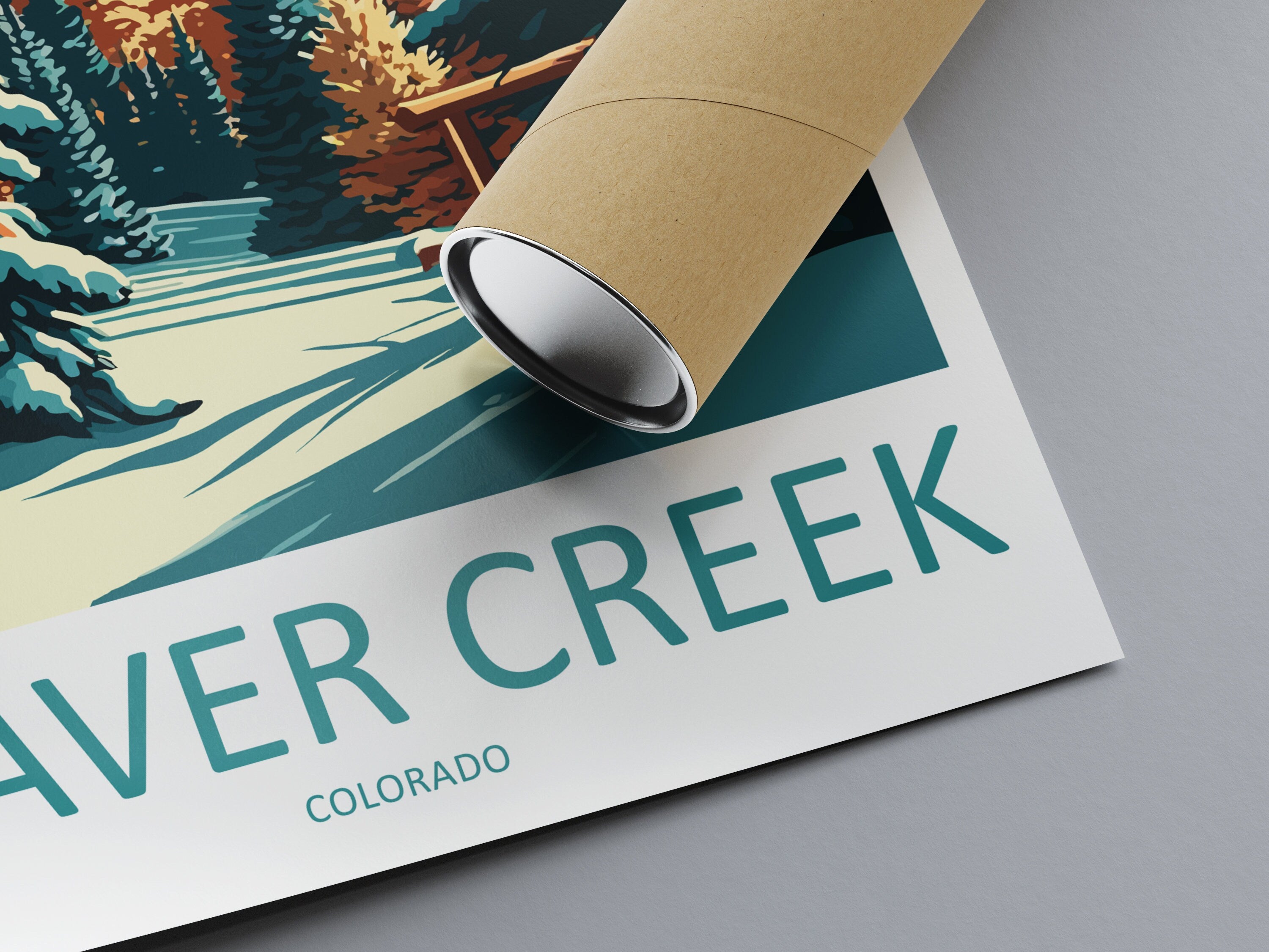 Beaver Creek Travel Print