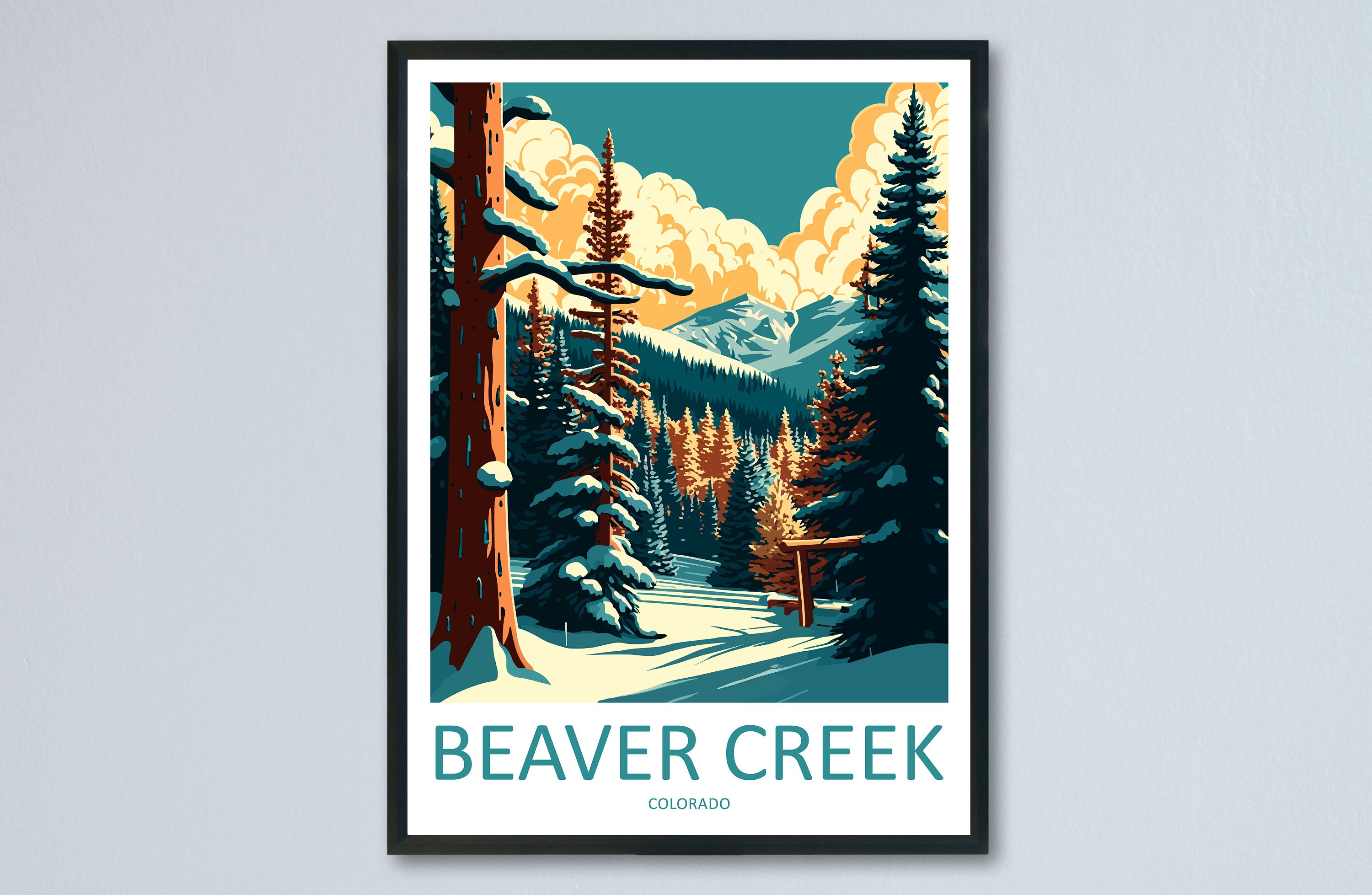 Beaver Creek Travel Print