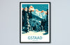 Gstaad Travel Print