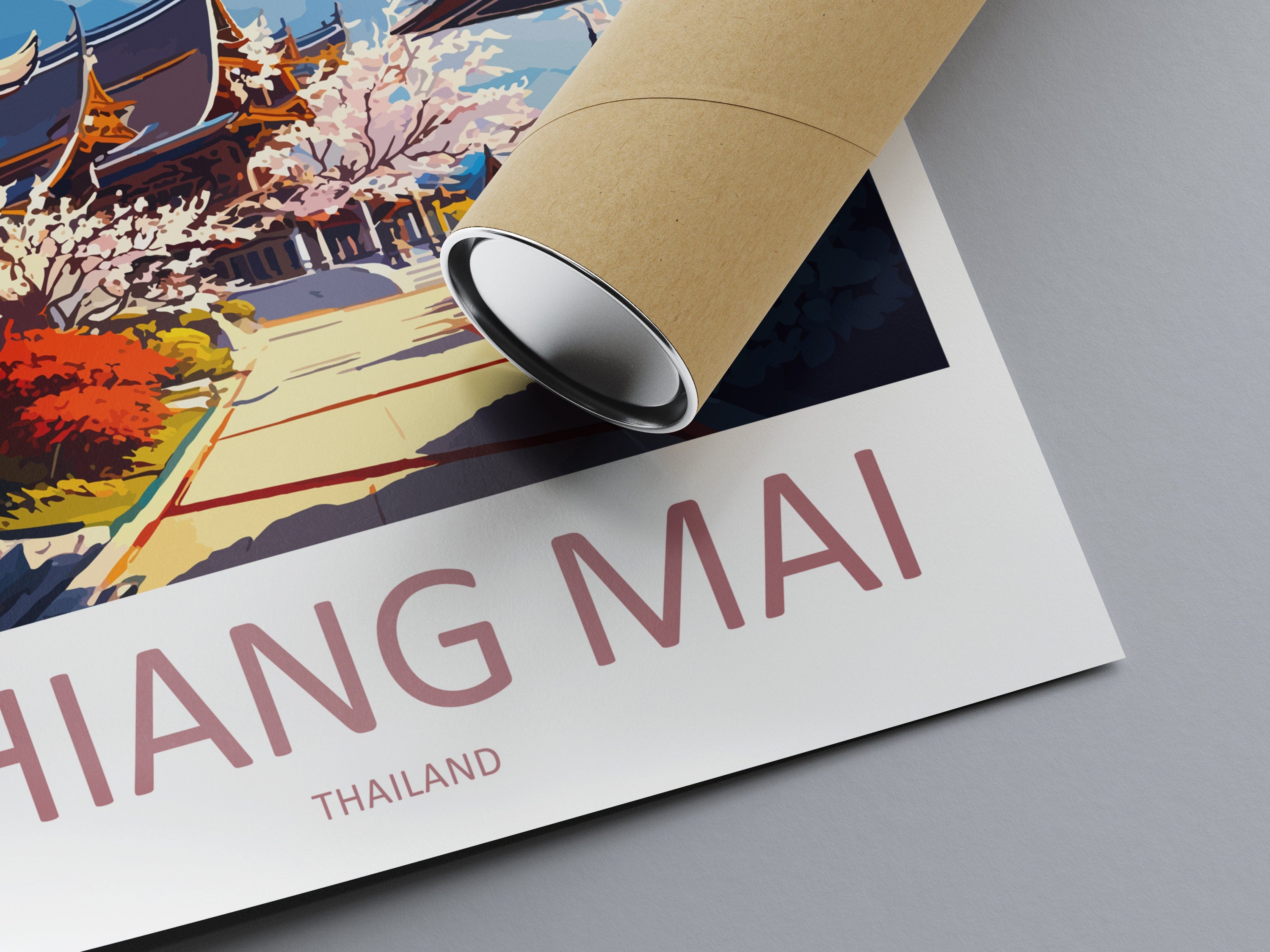 Chiang Mai Travel Print