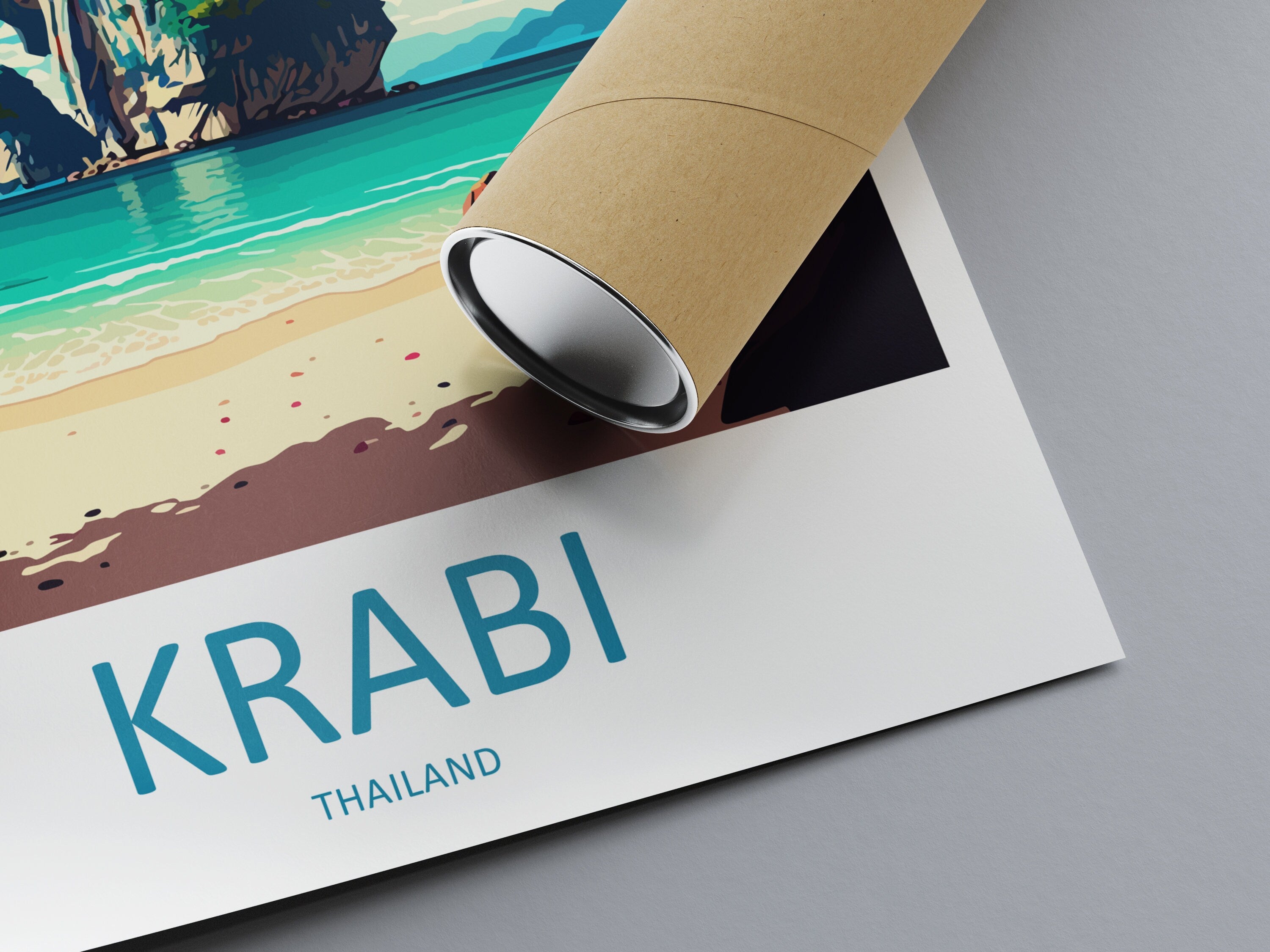 Krabi Travel Print