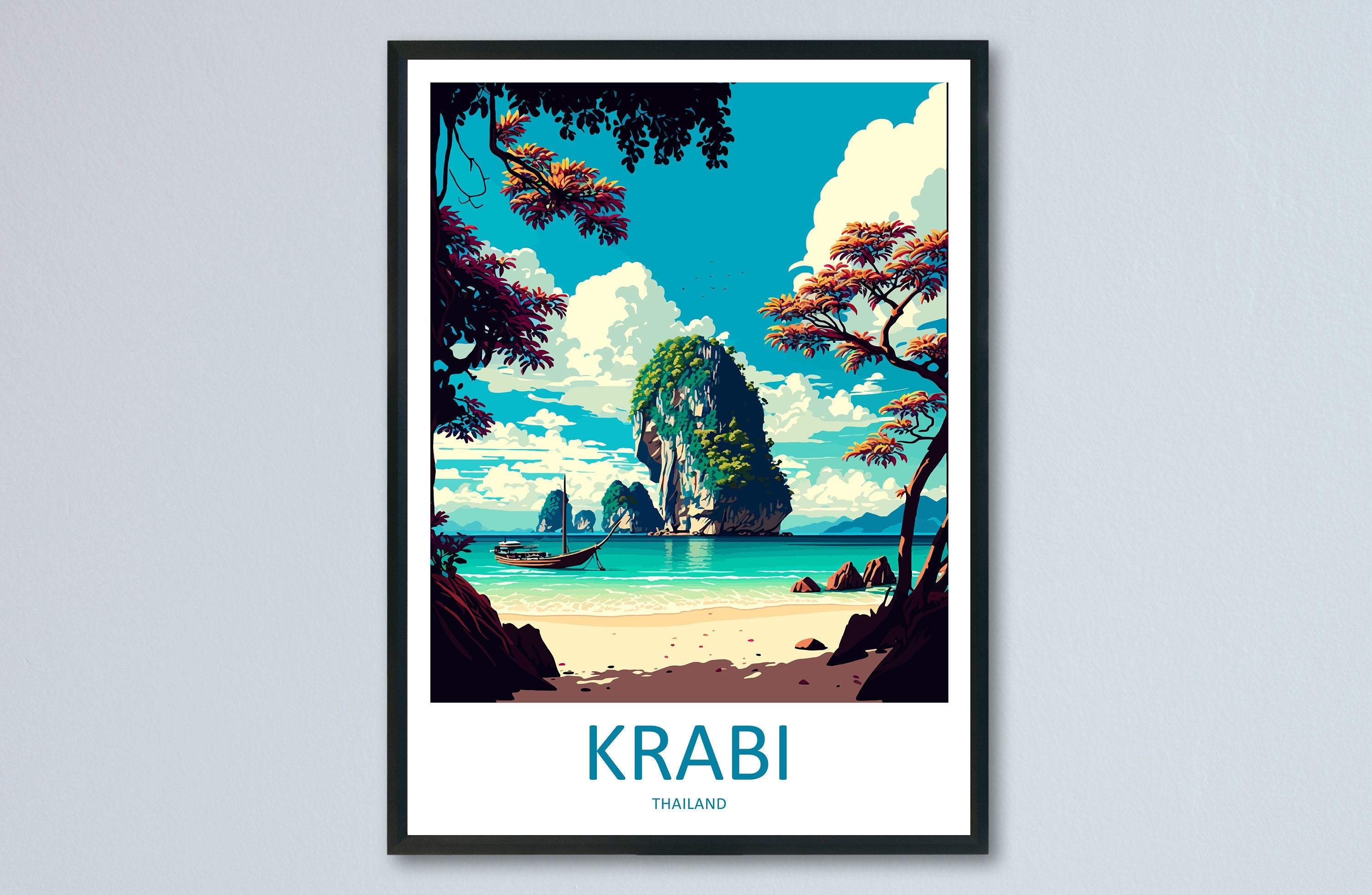 Krabi Travel Print