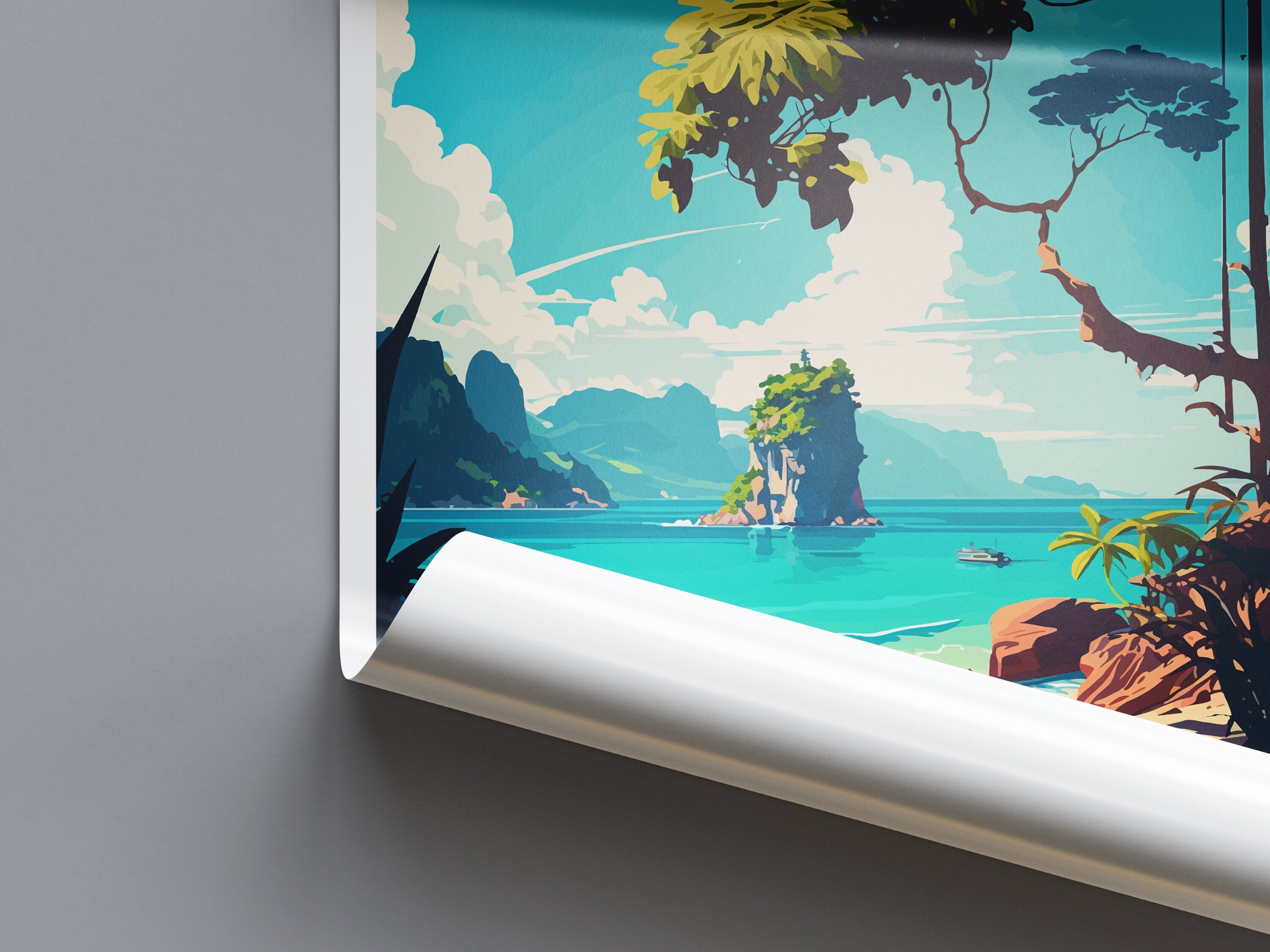 Phuket Travel Print