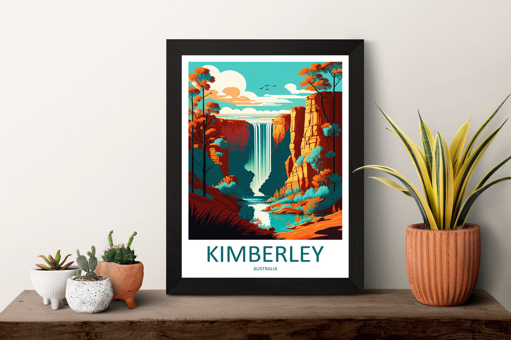 Kimberley Travel Print Wall Art Kimberley Wall Hanging Home Décor Kimberley Gift Art Lovers Wall Art Australia Travel Print Kimberley Print