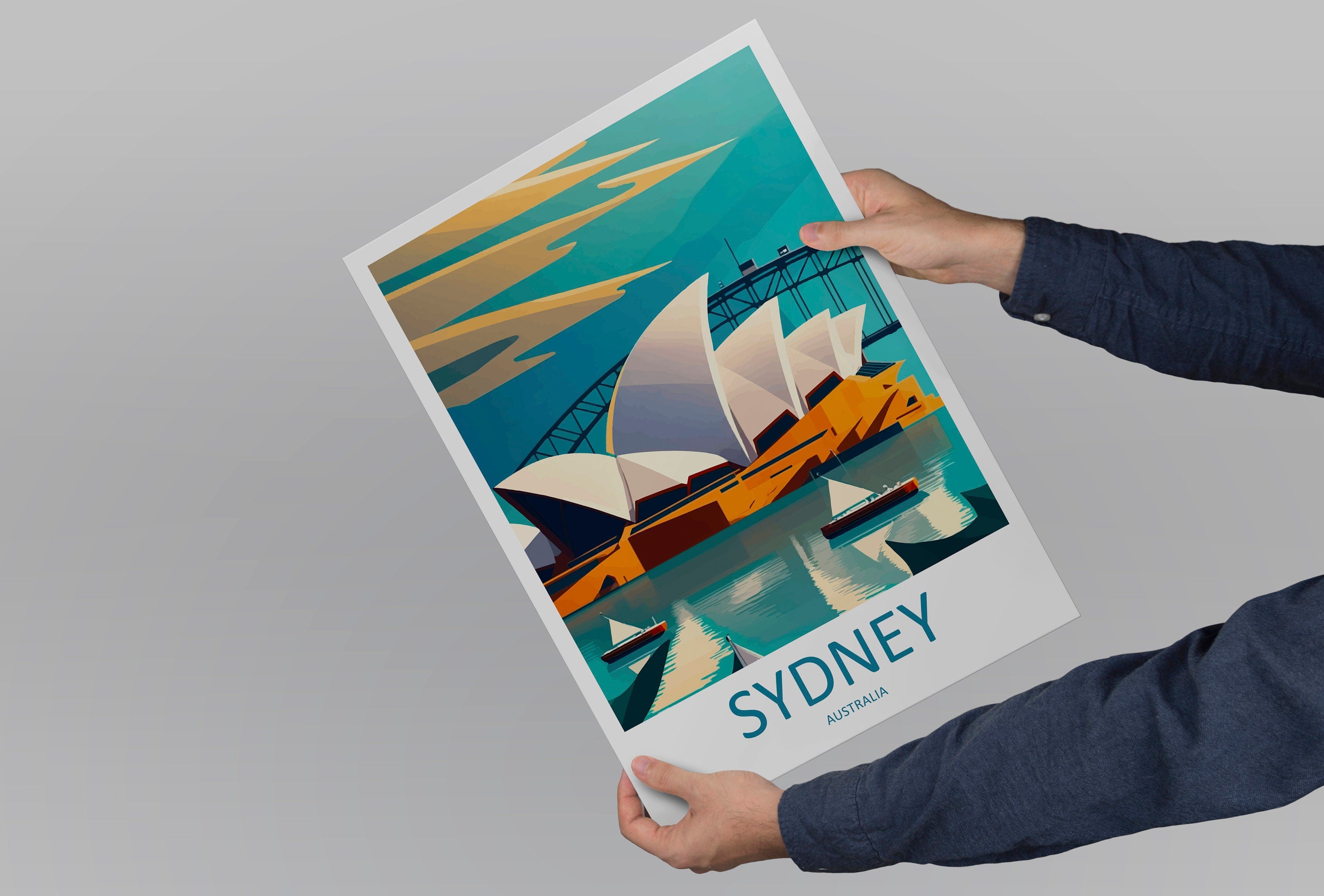 Sydney Opera House Travel Print