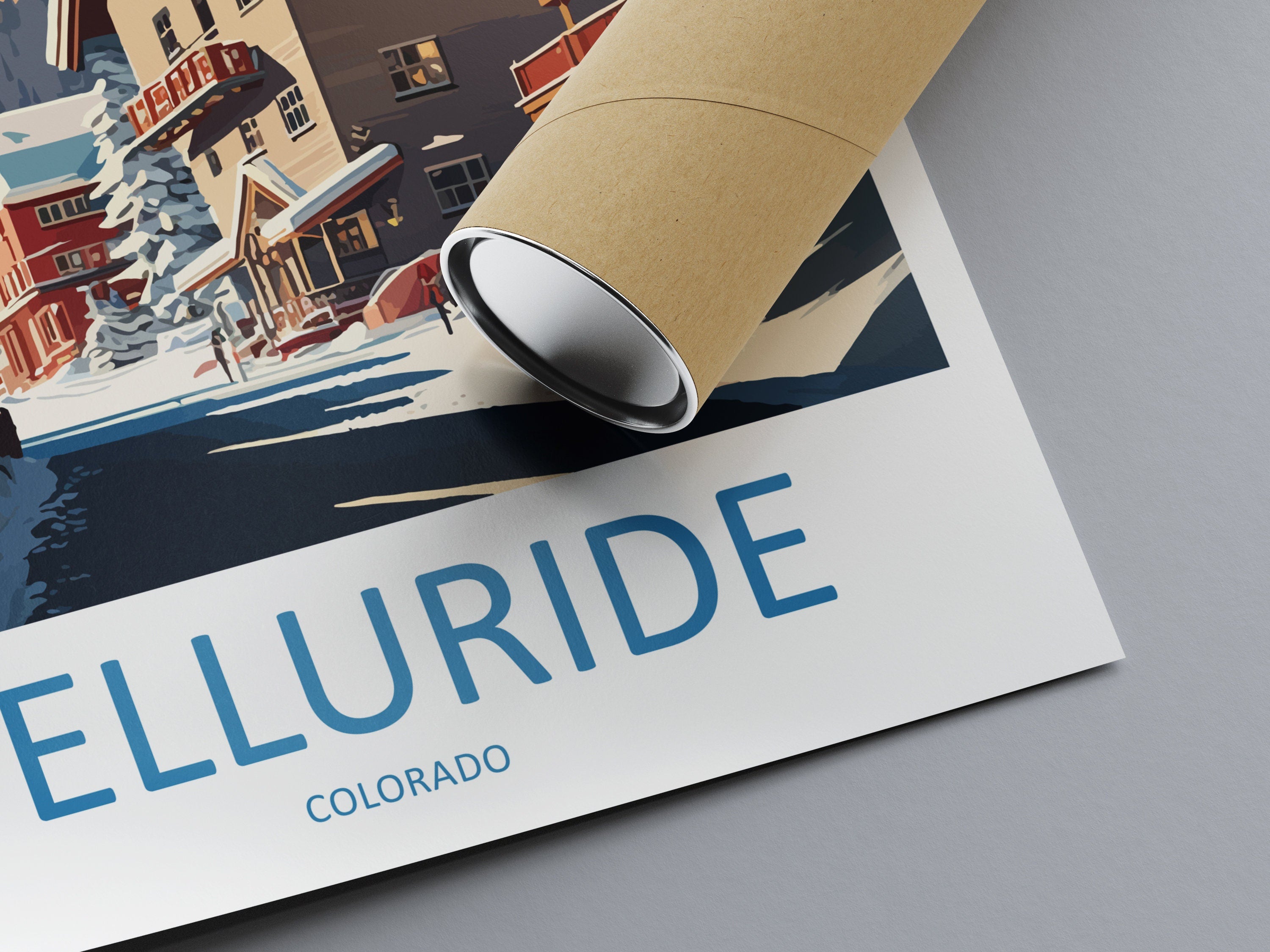 Telluride Travel Print