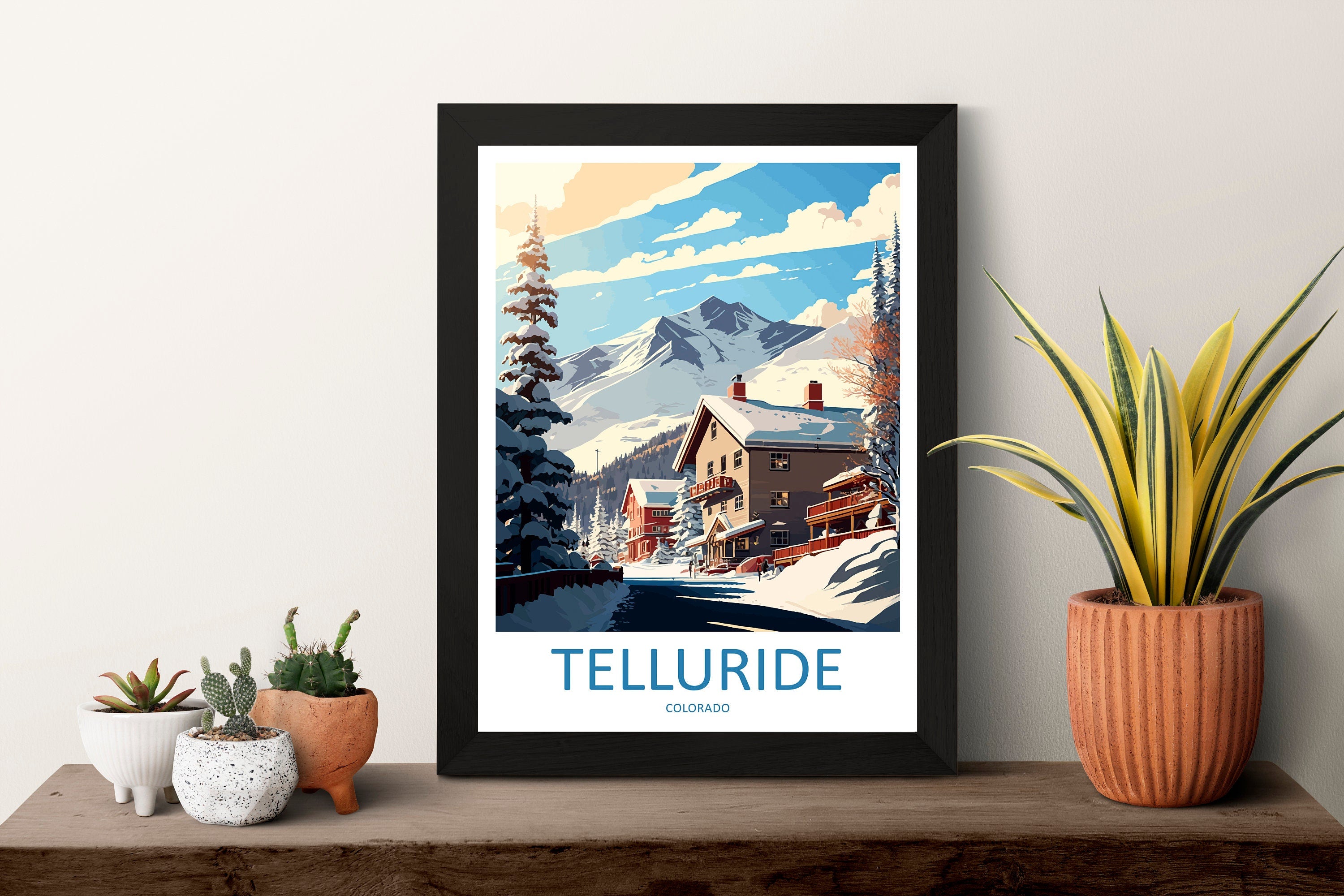 Telluride Travel Print