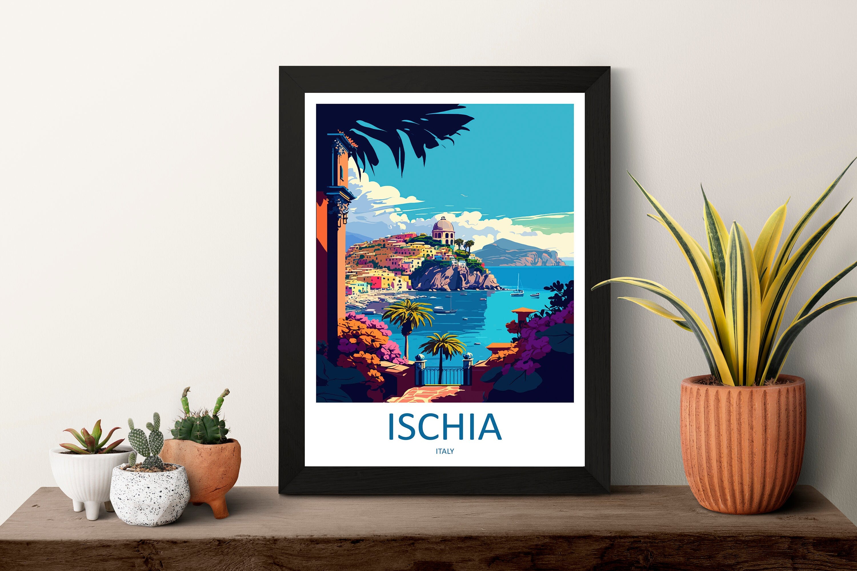 Ischia Travel Print