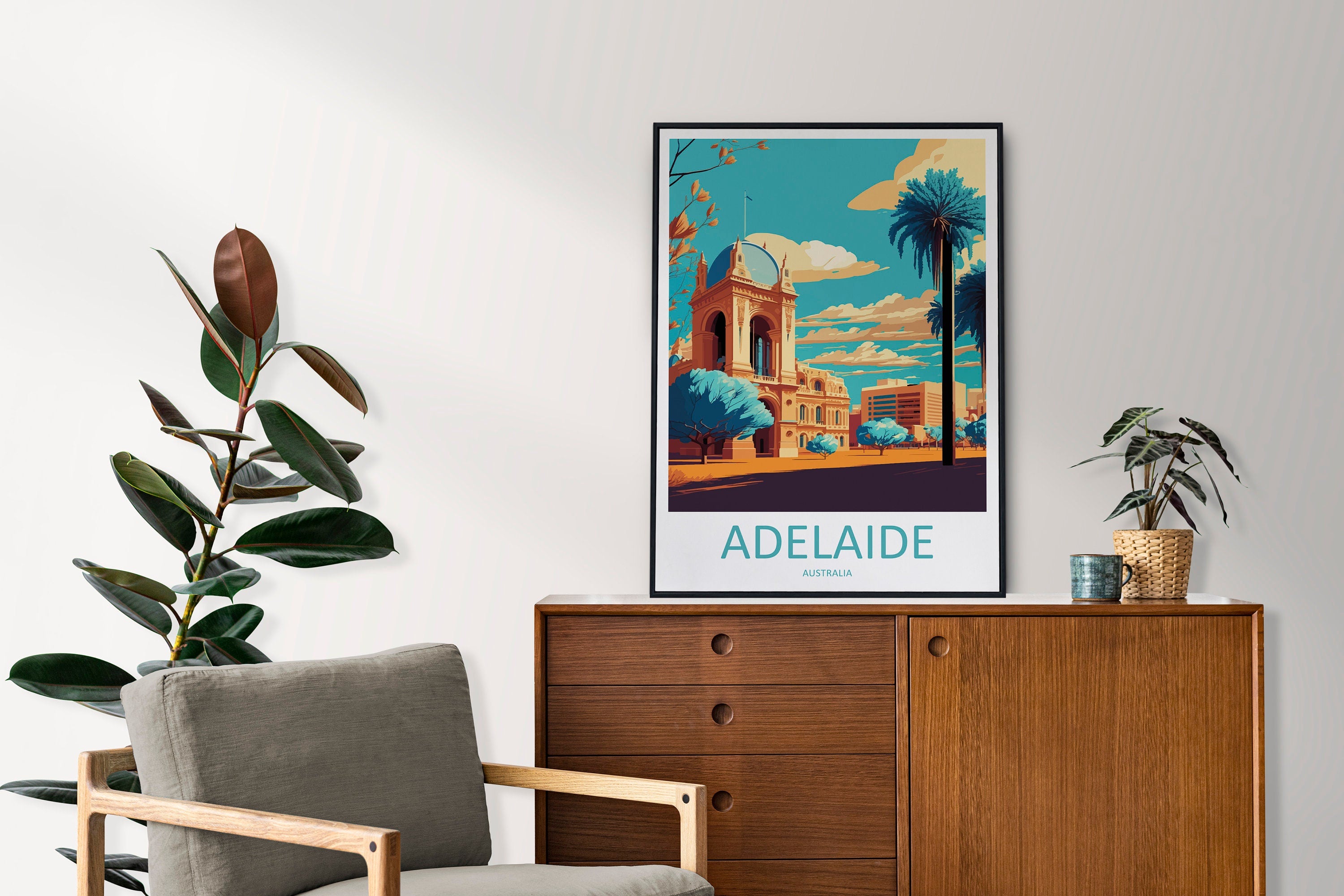 Adelaide Travel Print