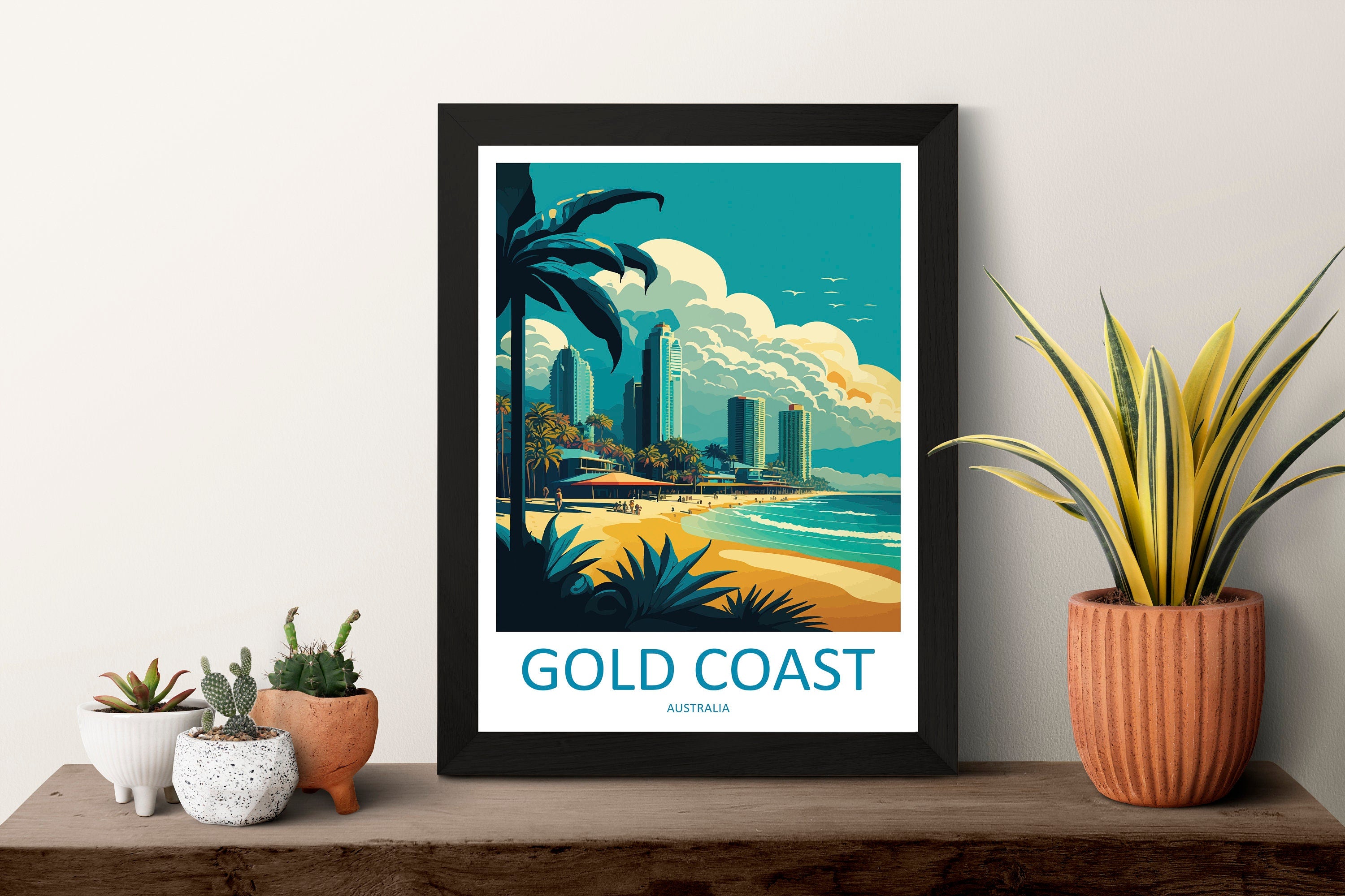 Gold Coast Travel Print