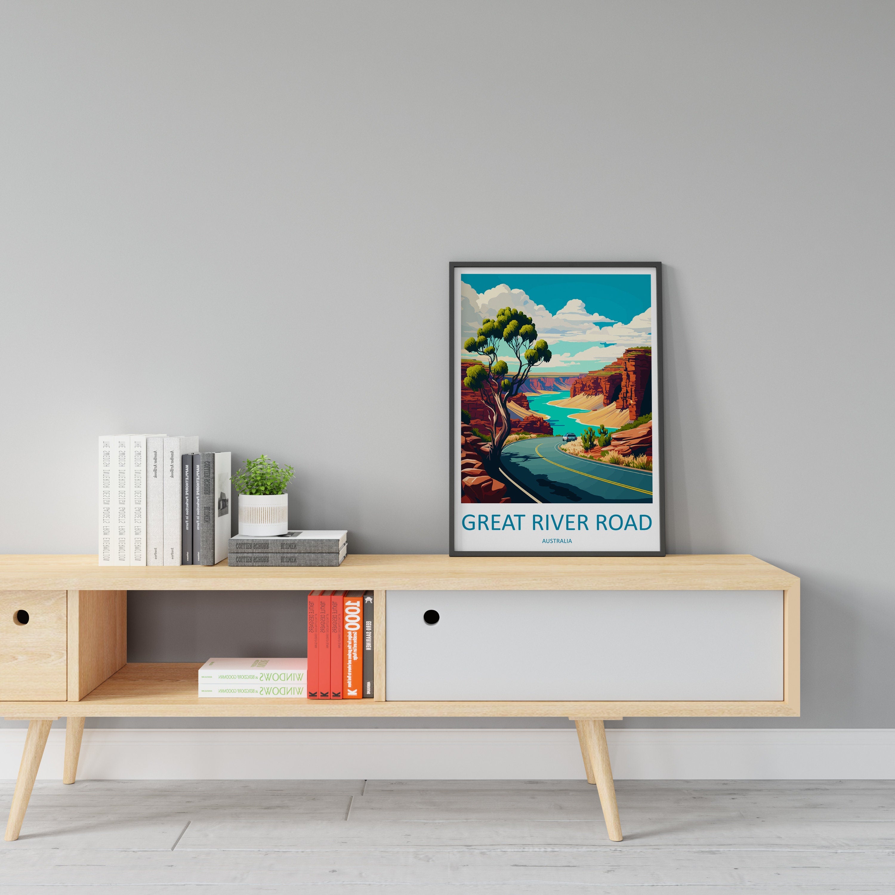 Great River Road Travel Print