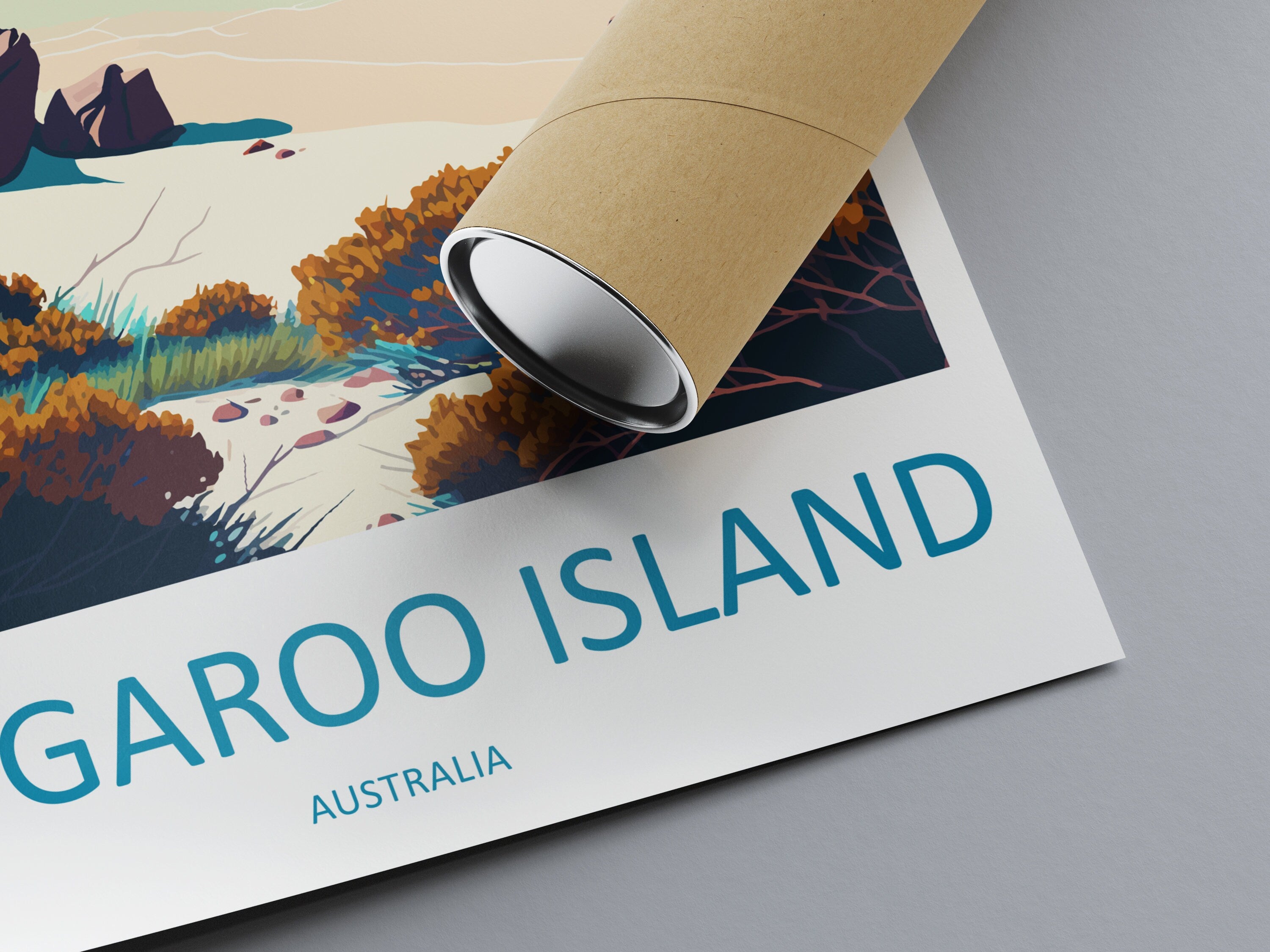 kangaroo island Travel Print