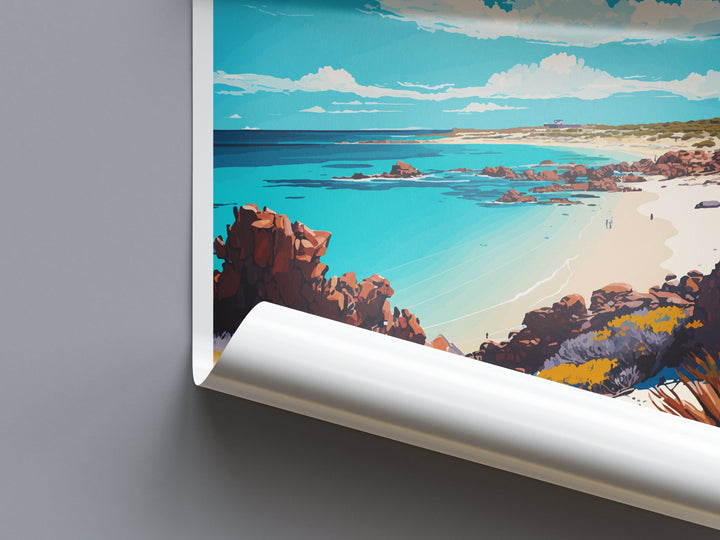 Margaret River Travel Print Wall Art Margaret River Wall Hanging Home Décor Margaret River Gift Art Lovers Wall Art Australia Travel Art
