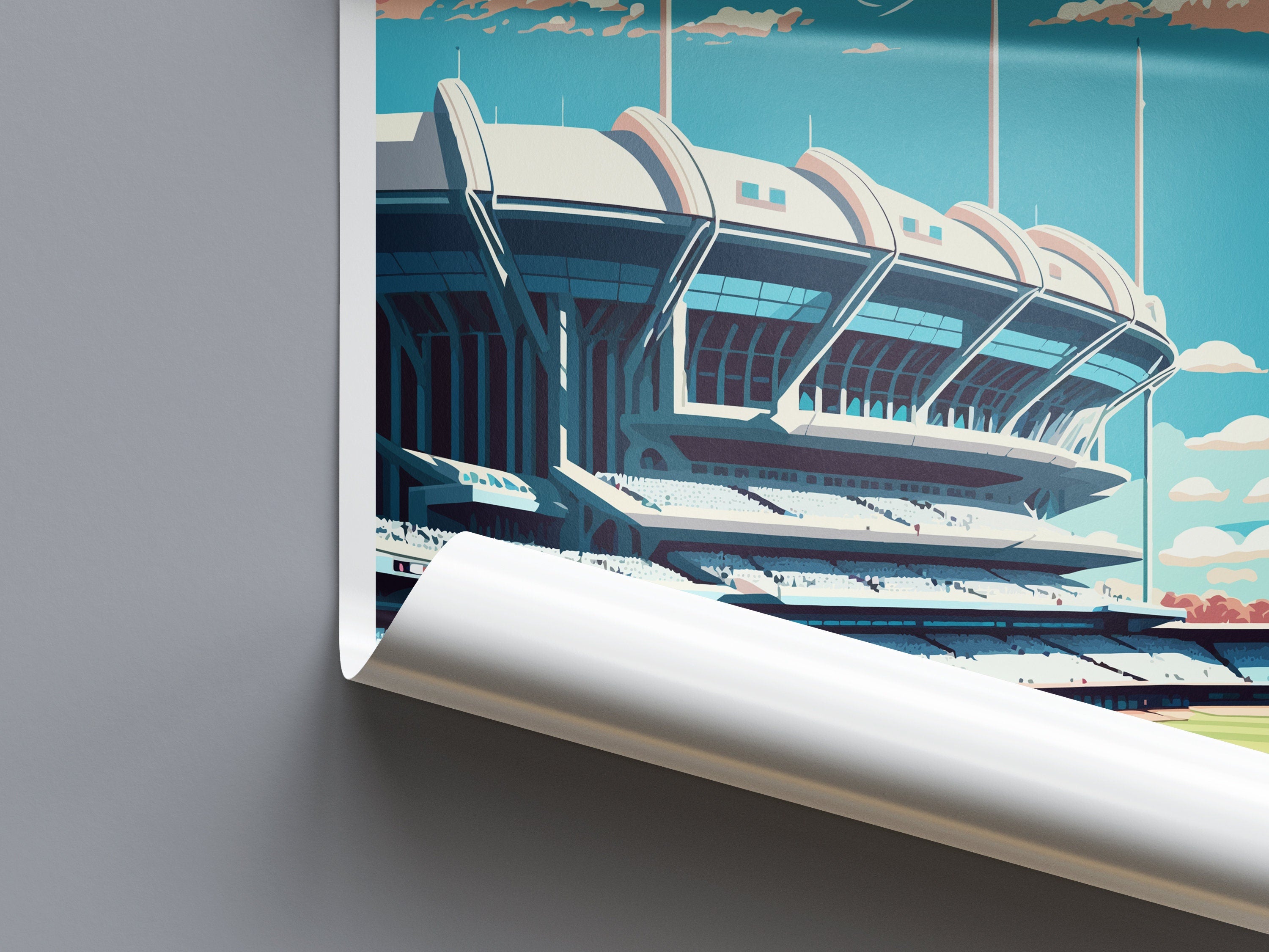 Melbourne Cricket Ground Travel Print