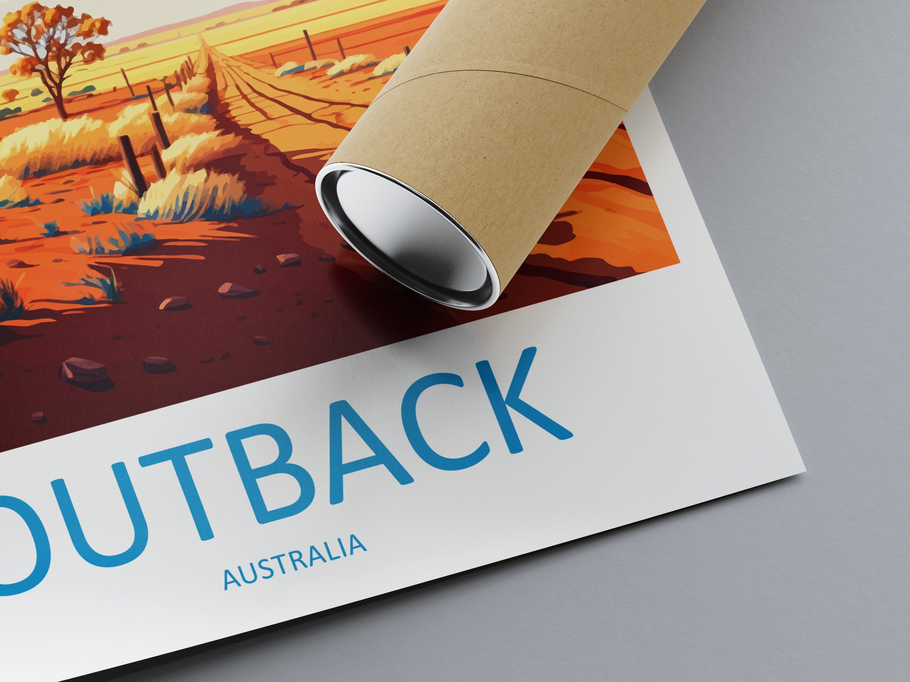 Outback Travel Print