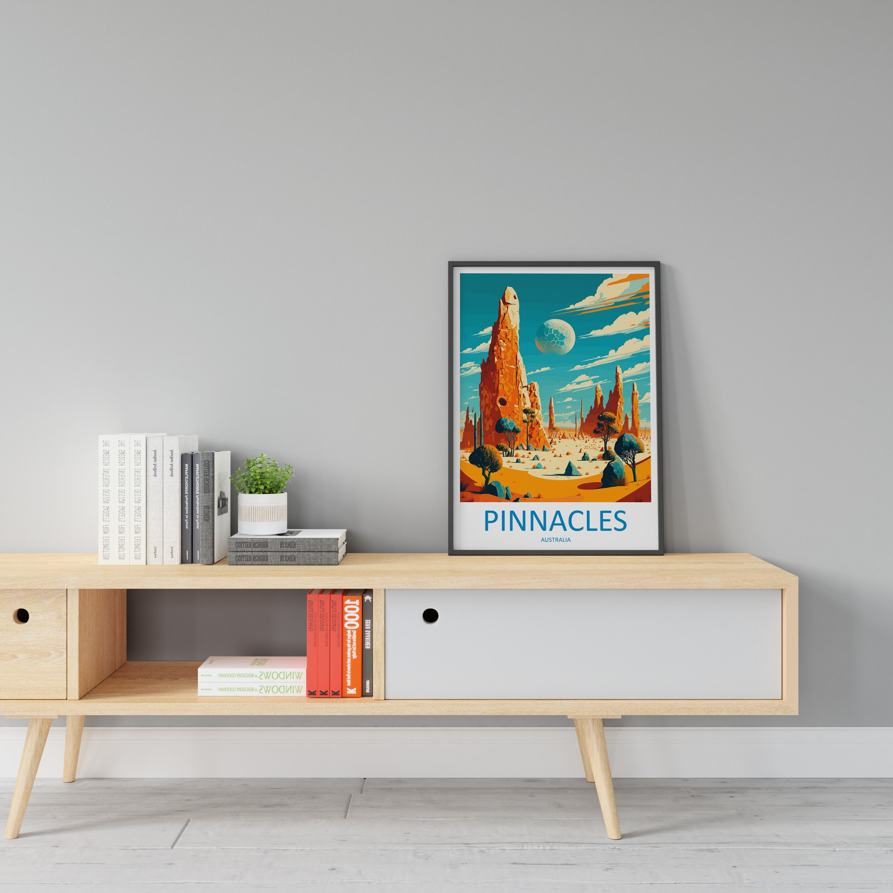 Pinnacles Travel Print