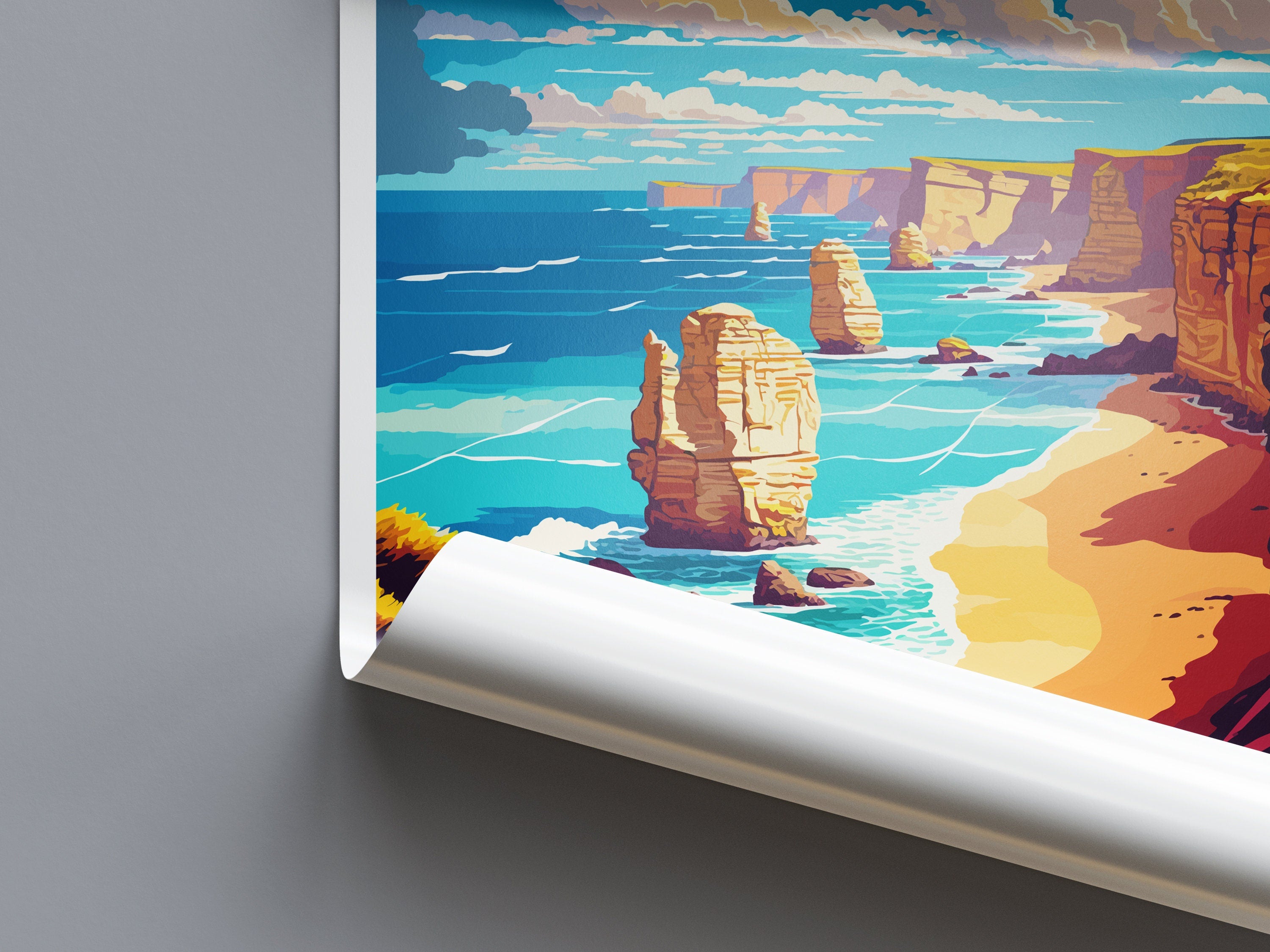 Twelve Apostles Travel Print