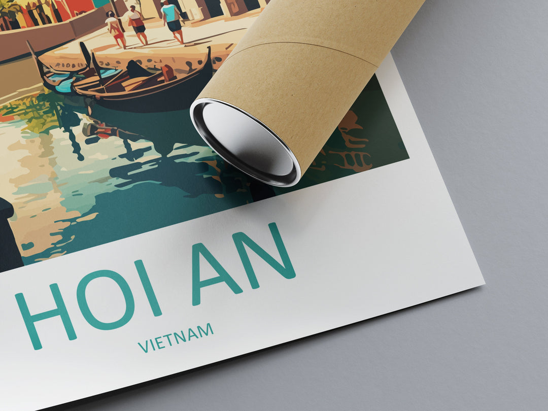 Hoi An Travel Print Wall Art Hoi An Wall Hanging Home Décor Hoi An Gift Art Lovers Vietnam Art Lover Gift Hoi An Wall Art For Vietnam Lover