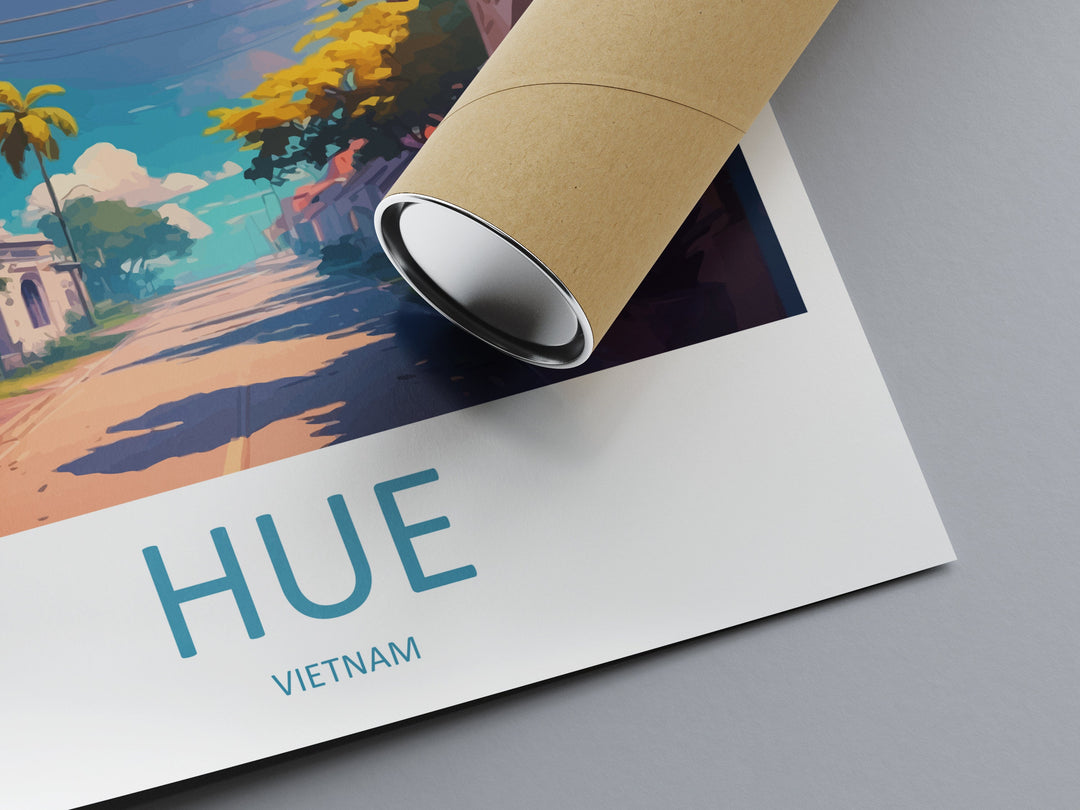 Hue Vietnam Travel Print Wall Art Hue Wall Hanging Home Décor Hue Gift Art Lovers Vietnam Art Lover Gift Hue Wall Art For Vietnam Lover Art