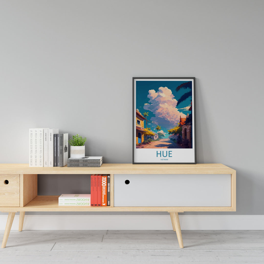 Hue Vietnam Travel Print Wall Art Hue Wall Hanging Home Décor Hue Gift Art Lovers Vietnam Art Lover Gift Hue Wall Art For Vietnam Lover Art