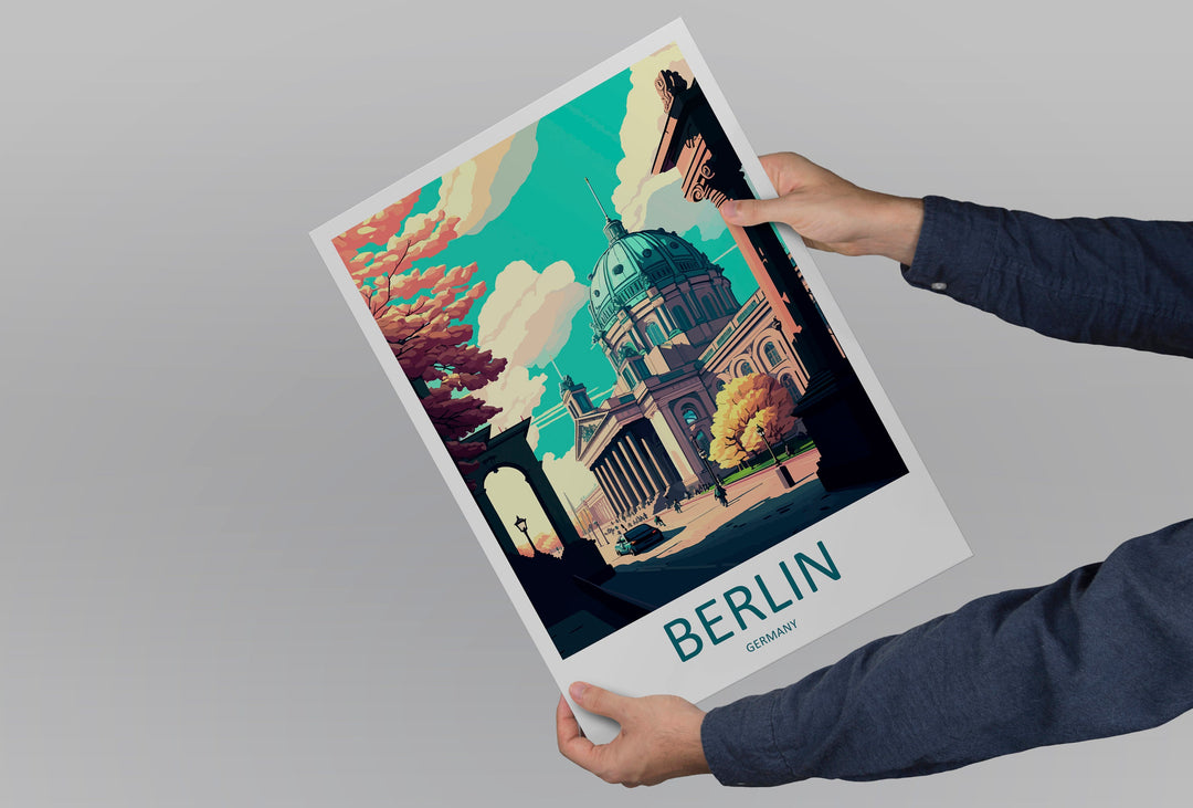 Berlin Travel Print Wall Art Berlin Wall Hanging Home Décor Berlin Gift Art Lovers Germany Art Lover Gift Berlin Wall Décor Berlin Print
