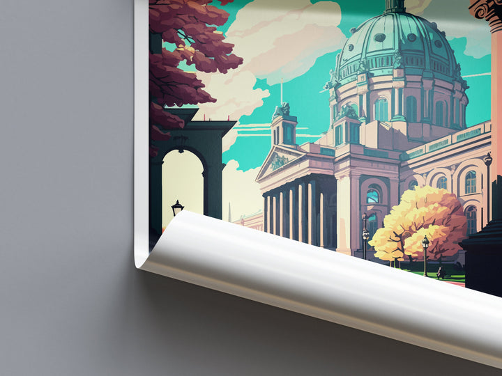 Berlin Travel Print Wall Art Berlin Wall Hanging Home Décor Berlin Gift Art Lovers Germany Art Lover Gift Berlin Wall Décor Berlin Print