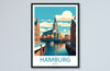 Hamburg Travel Print