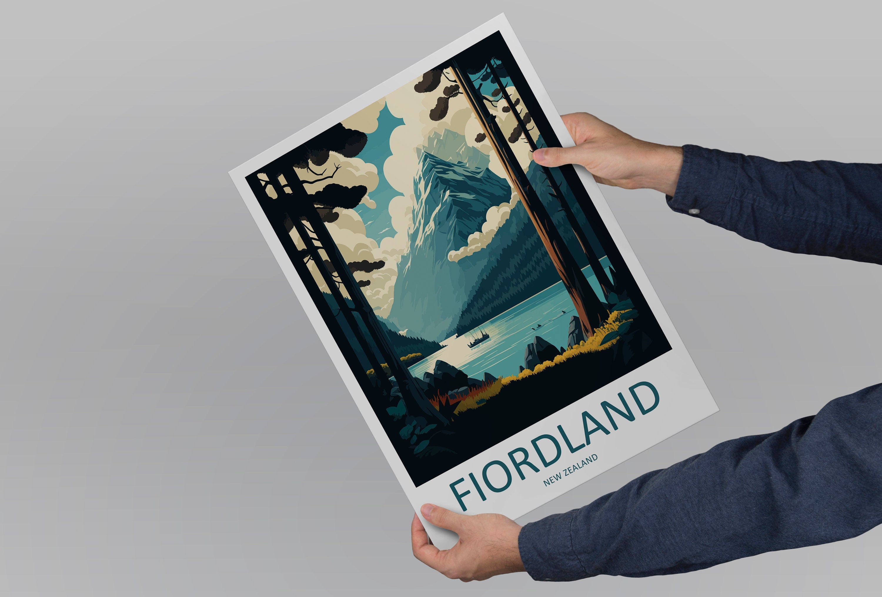 Fiordland Travel Print