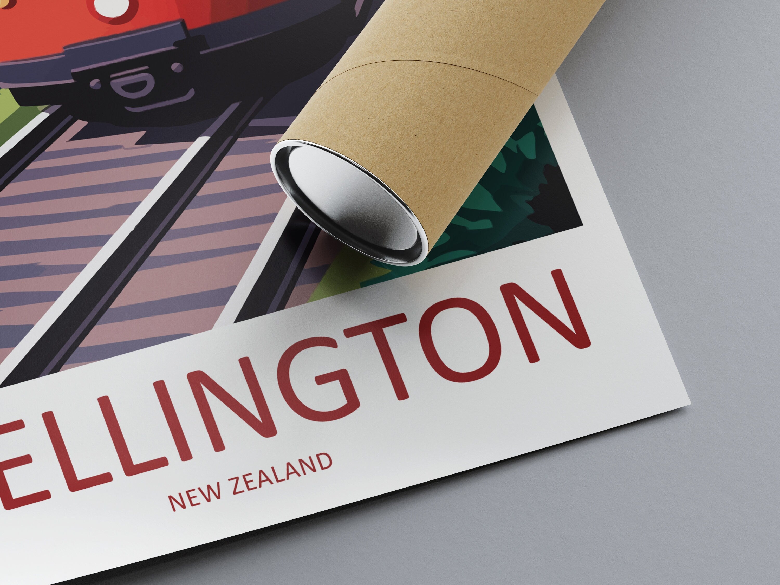 Wellington Travel Print