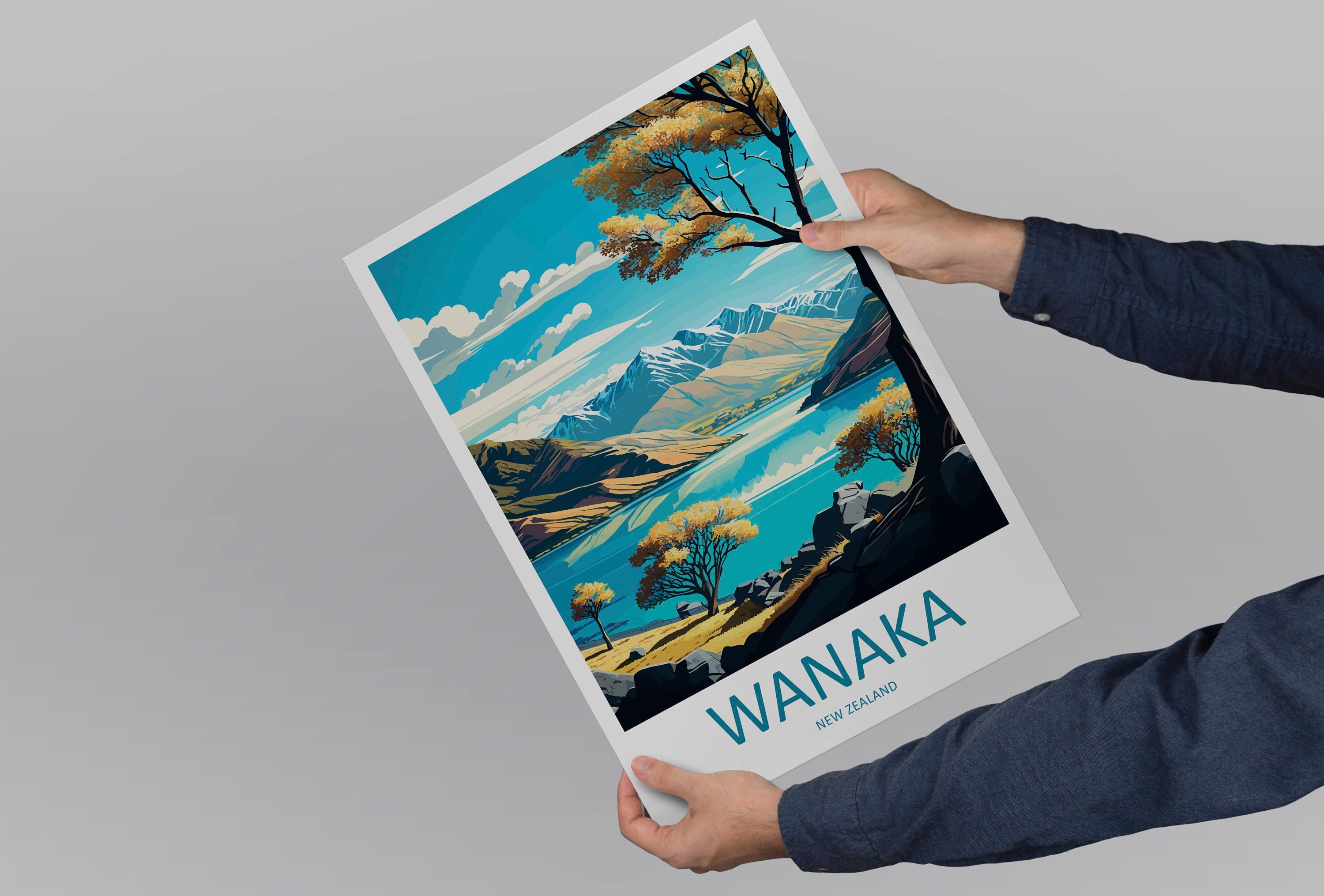 Wanaka Travel Print