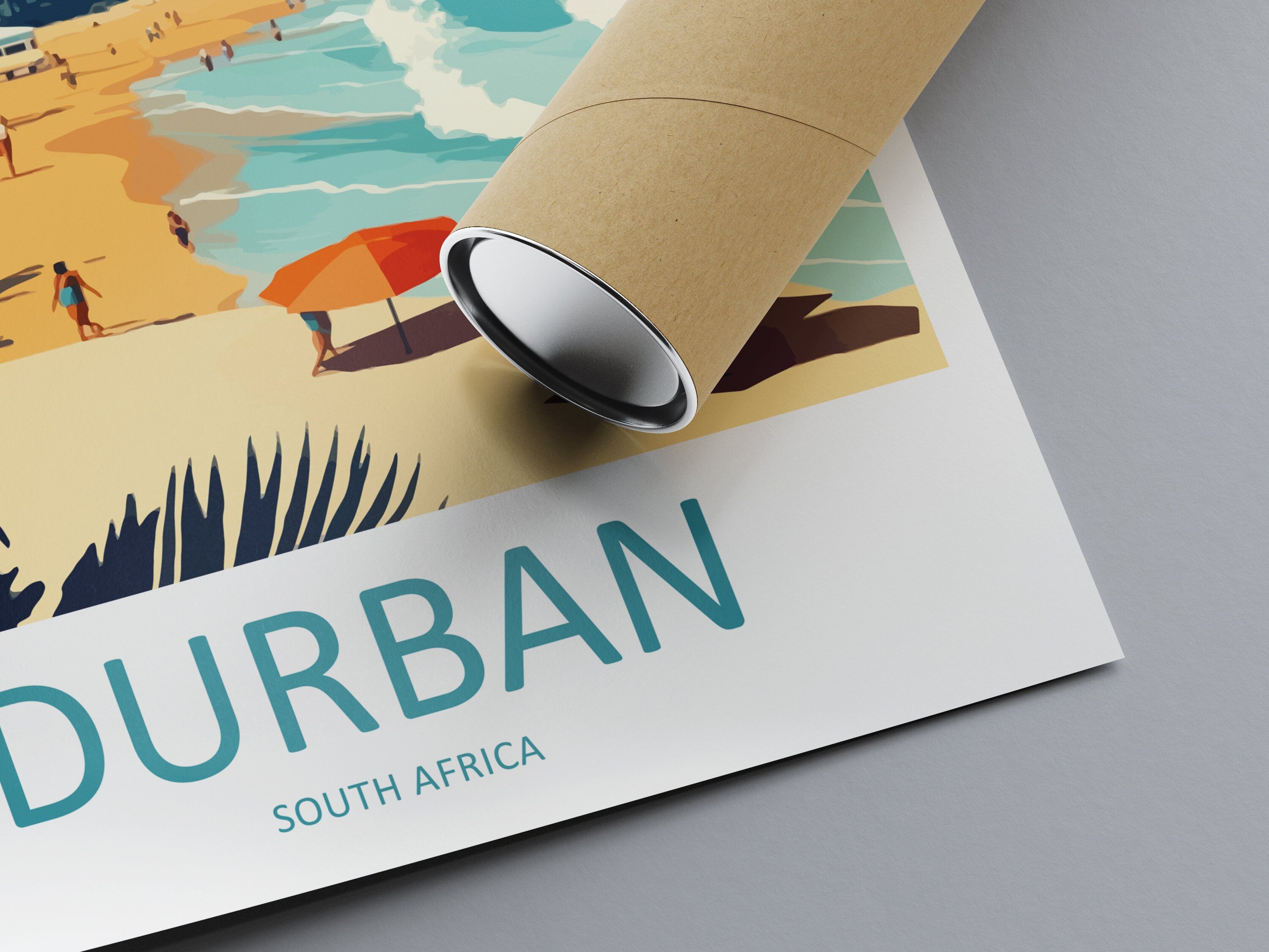 Durban Travel Print