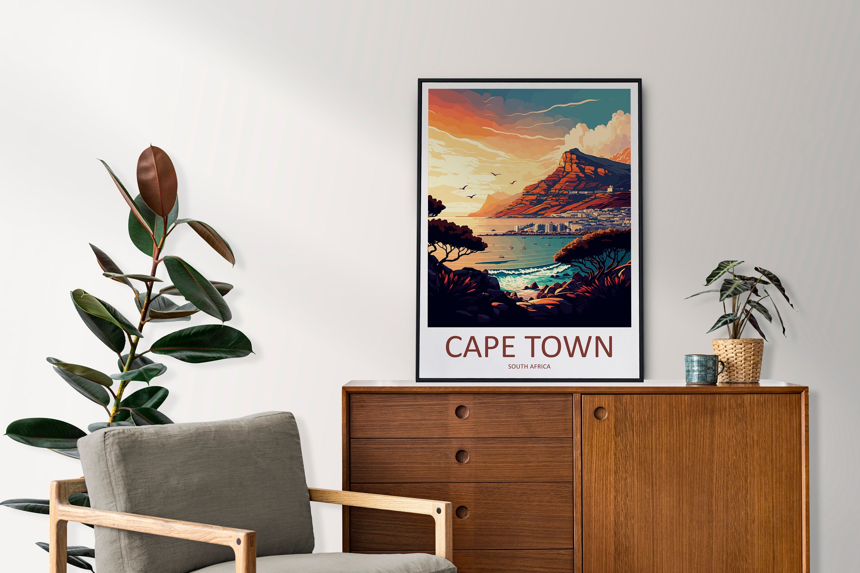 Cape Town Travel Print