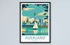 Auckland Travel Print