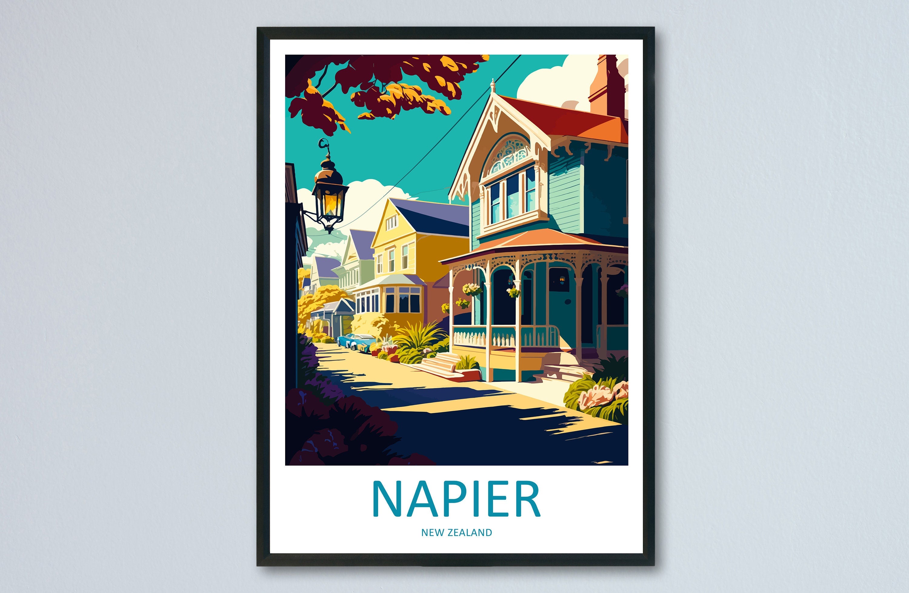 Napier Travel Print